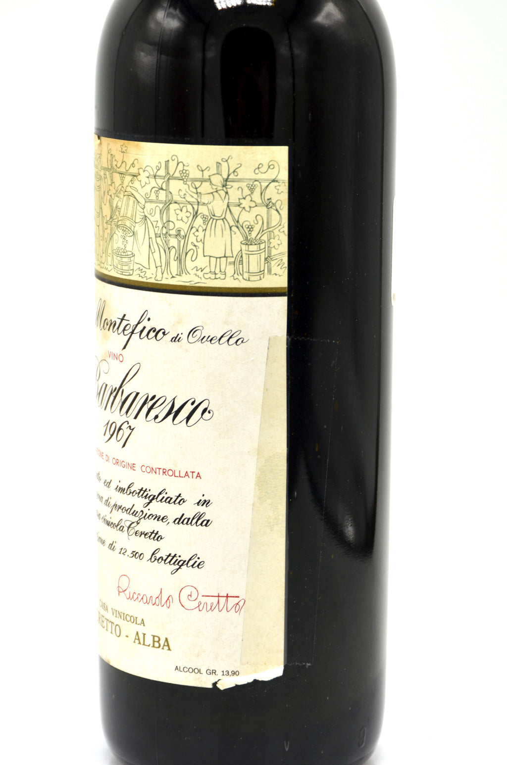 1967 Ceretto Montefico Barbaresco