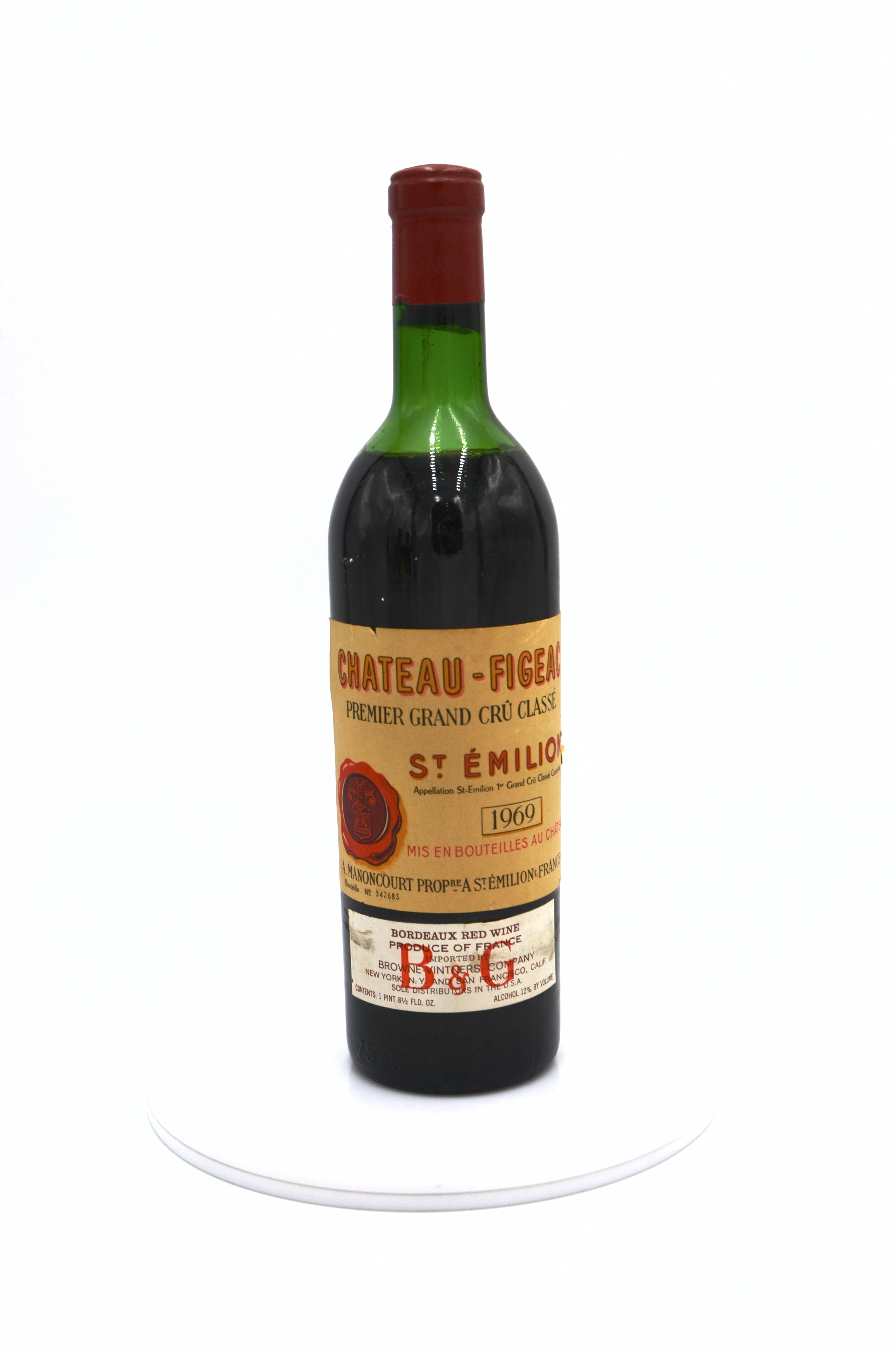 1969 Château Figeac, St. Emilion