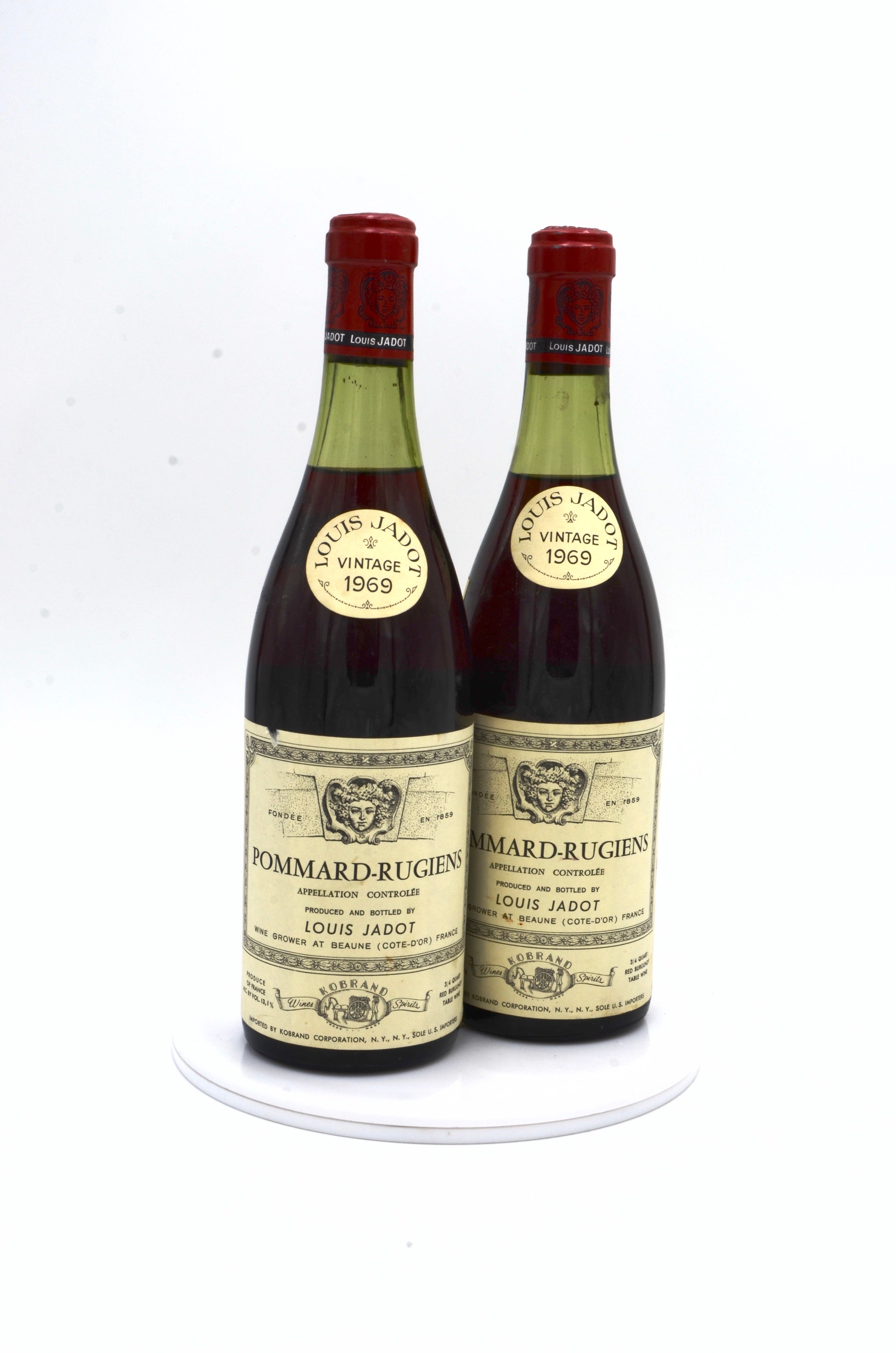 1969 Louis Jadot Pommard, Les Rugiens, Premier Cru