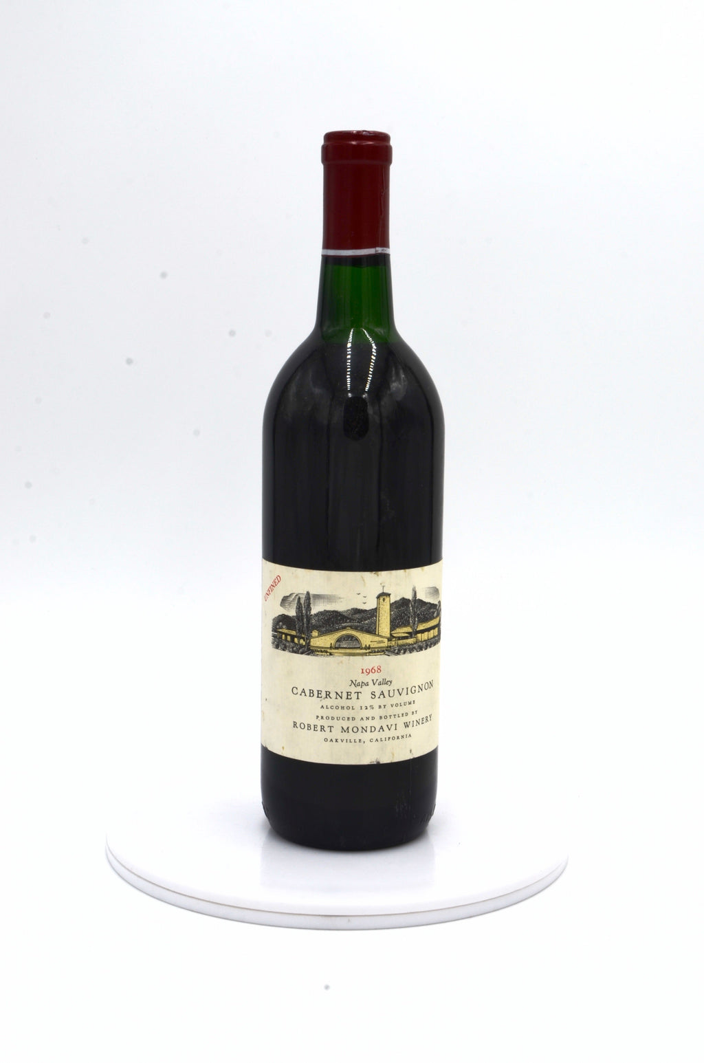 1969 Robert Mondavi Cabernet Sauvignon Unfined, Napa Valley