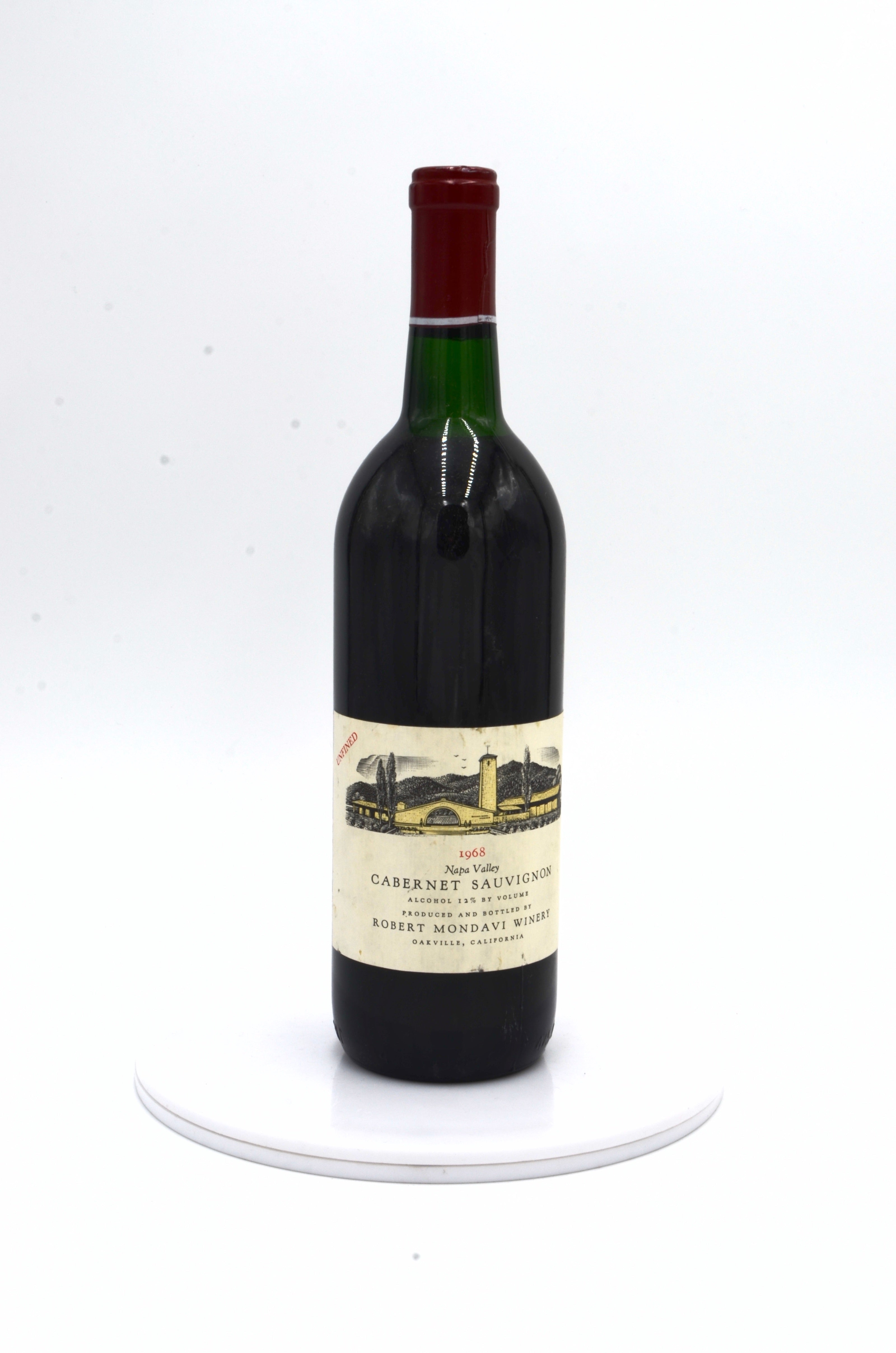 1969 Robert Mondavi Cabernet Sauvignon Unfined, Napa Valley
