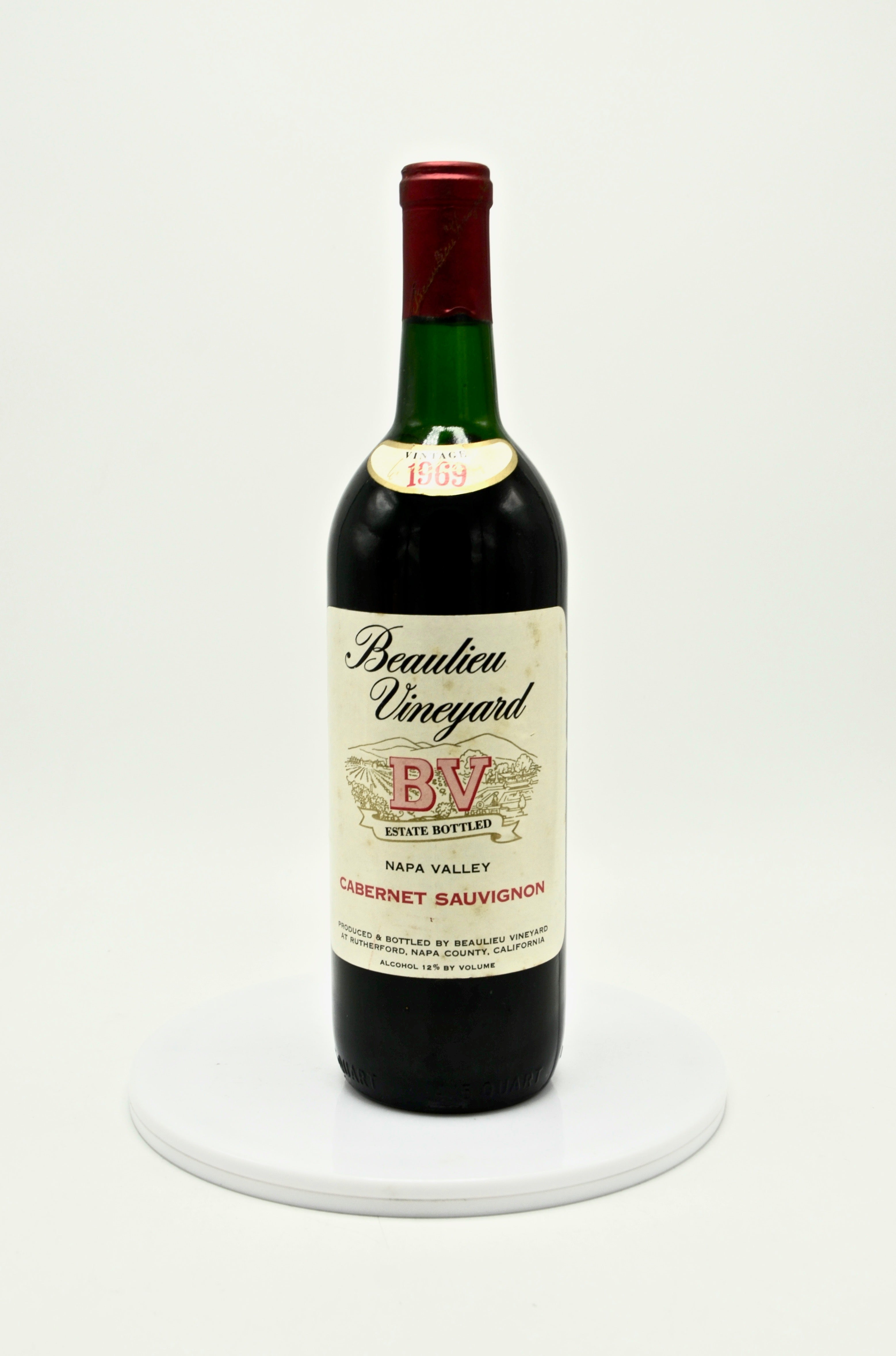 1969 Beaulieu Vineyard Cabernet Sauvignon, Napa Valley