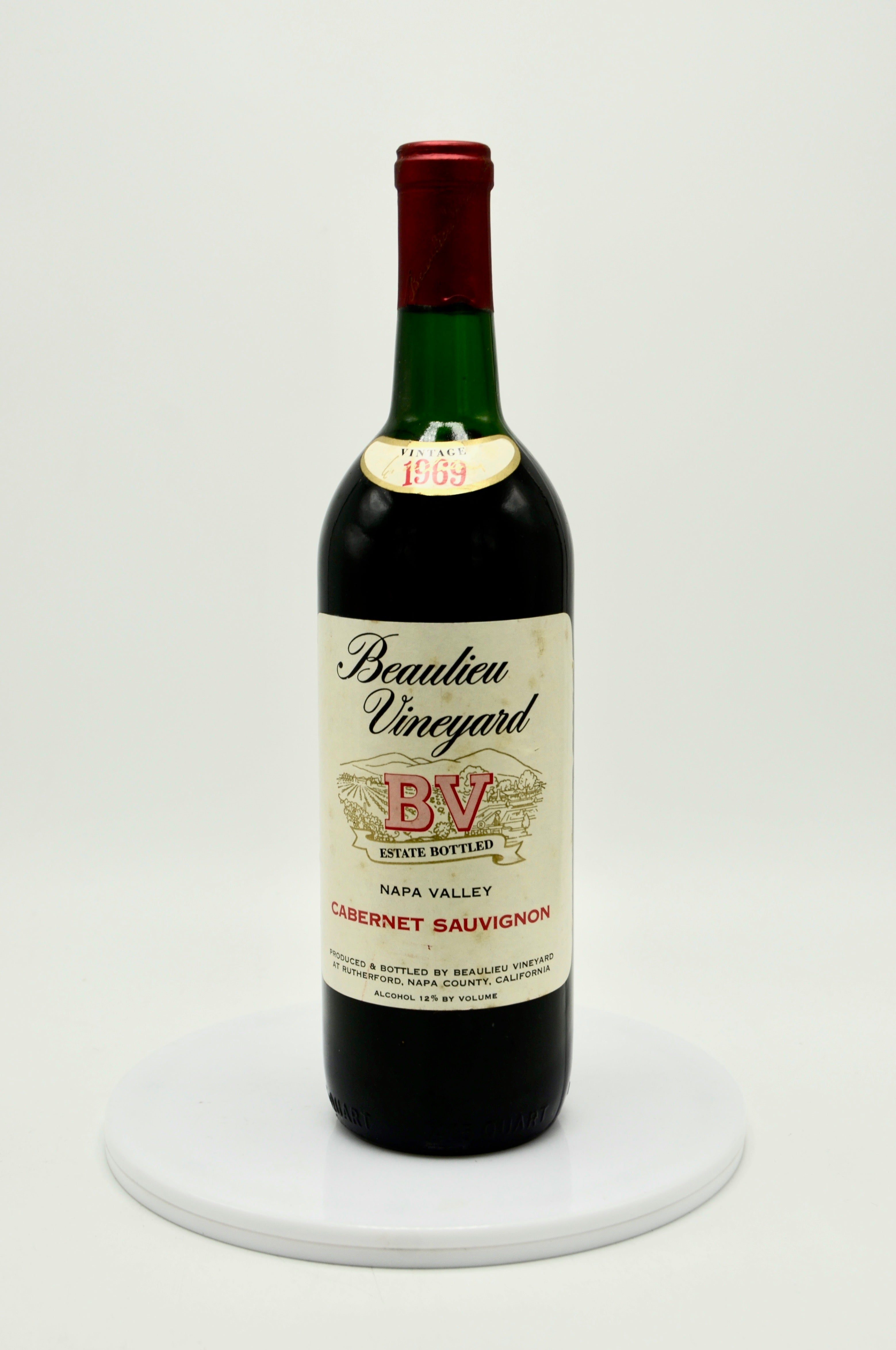 1969 Beaulieu Vineyard Cabernet Sauvignon, Napa Valley