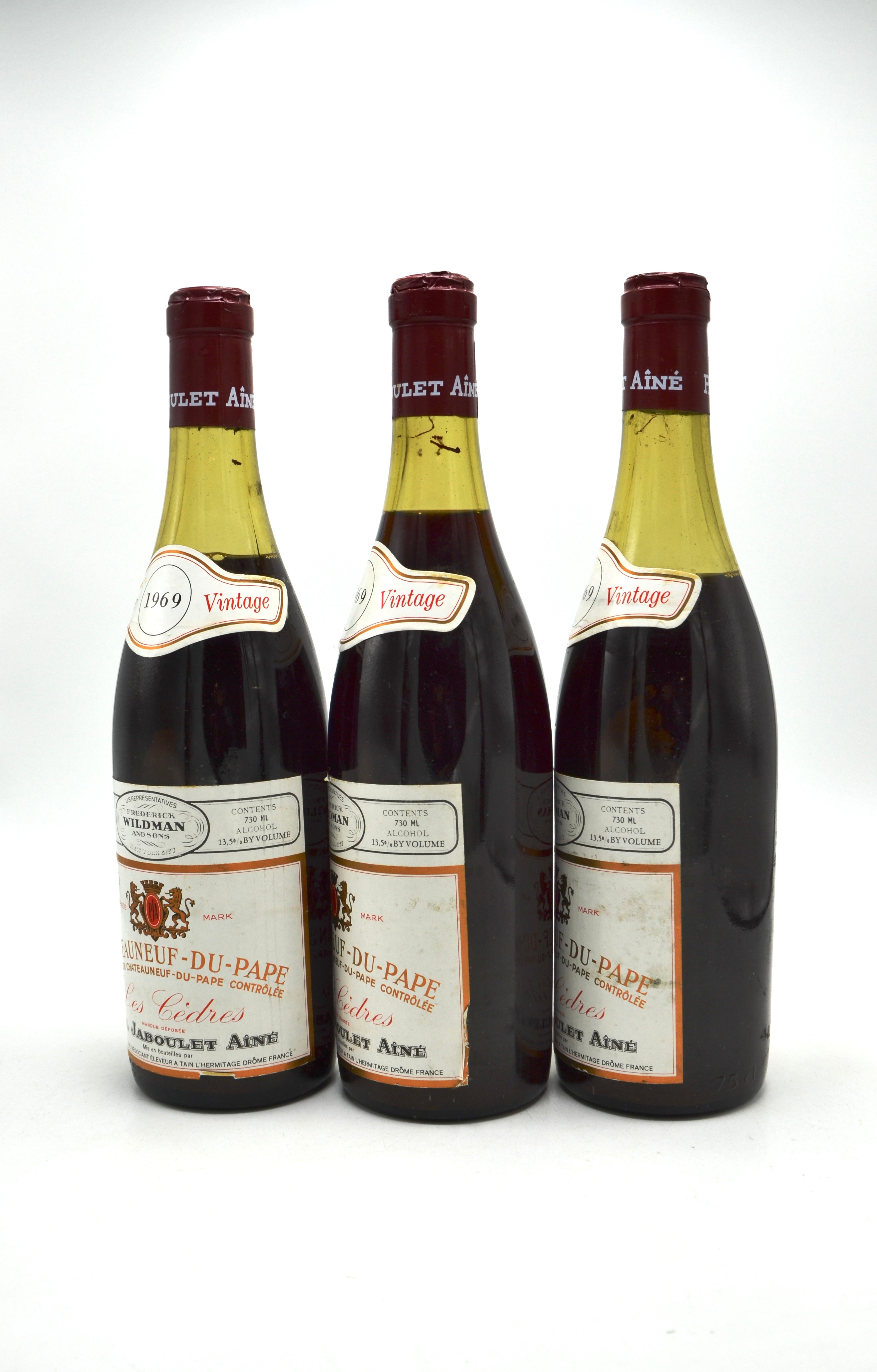 1969 Paul Jaboulet Chateauneuf du Pape, Les Cedres