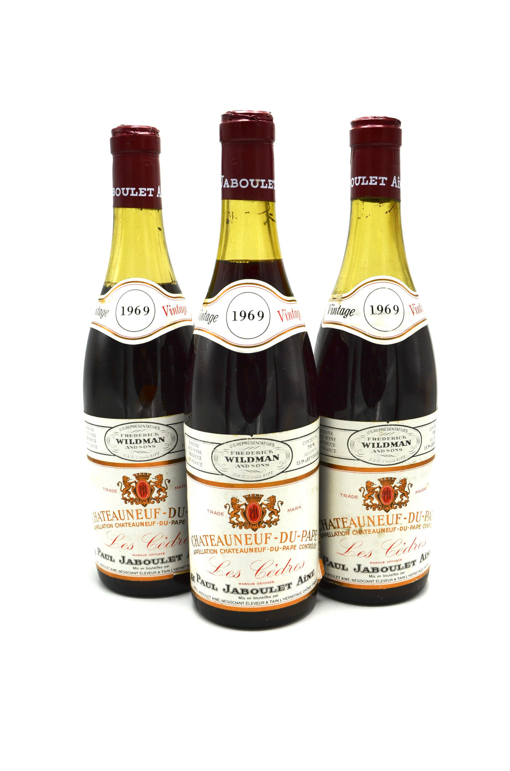 1969 Paul Jaboulet Chateauneuf du Pape, Les Cedres