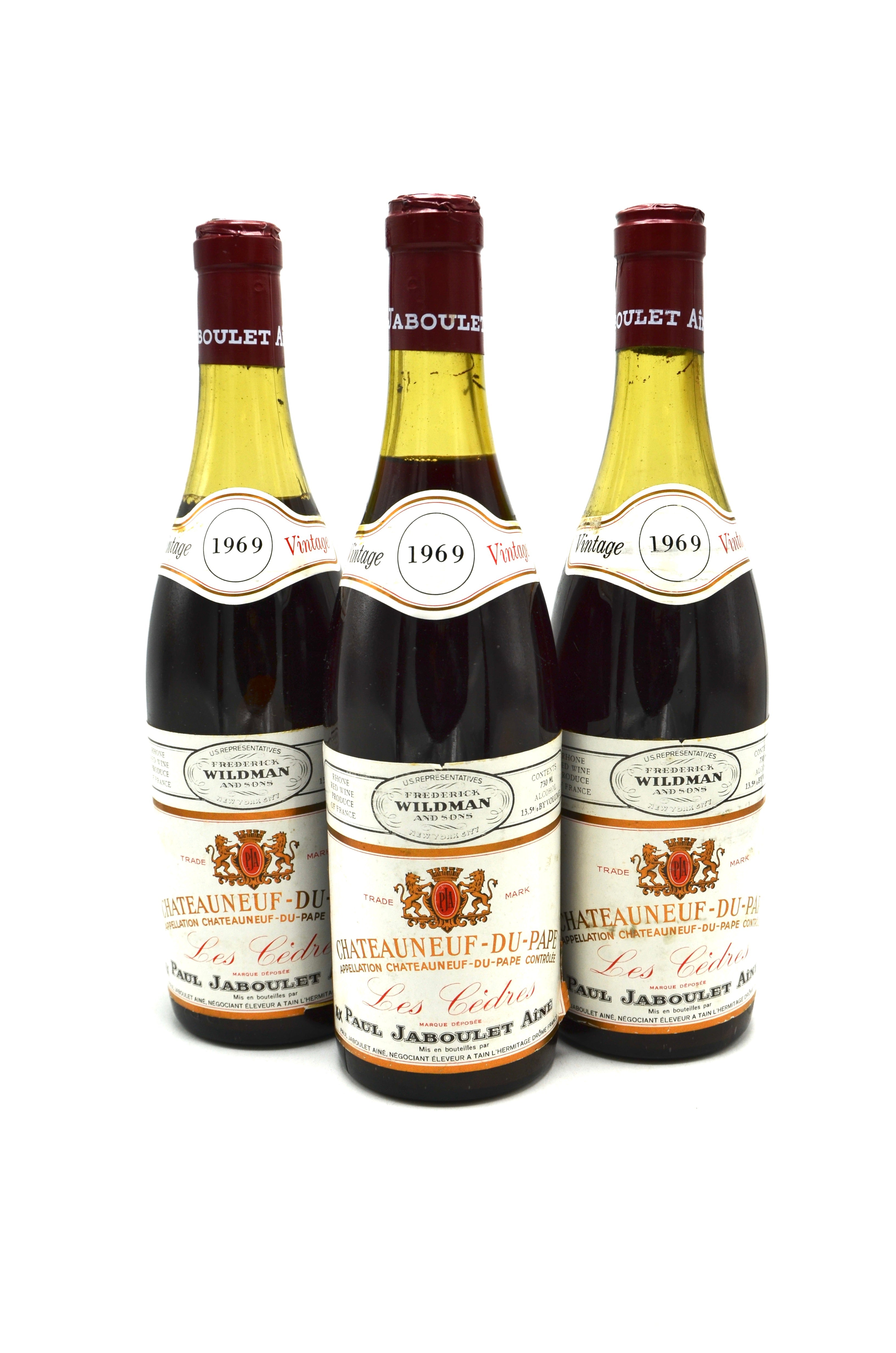 1969 Paul Jaboulet Chateauneuf du Pape, Les Cedres