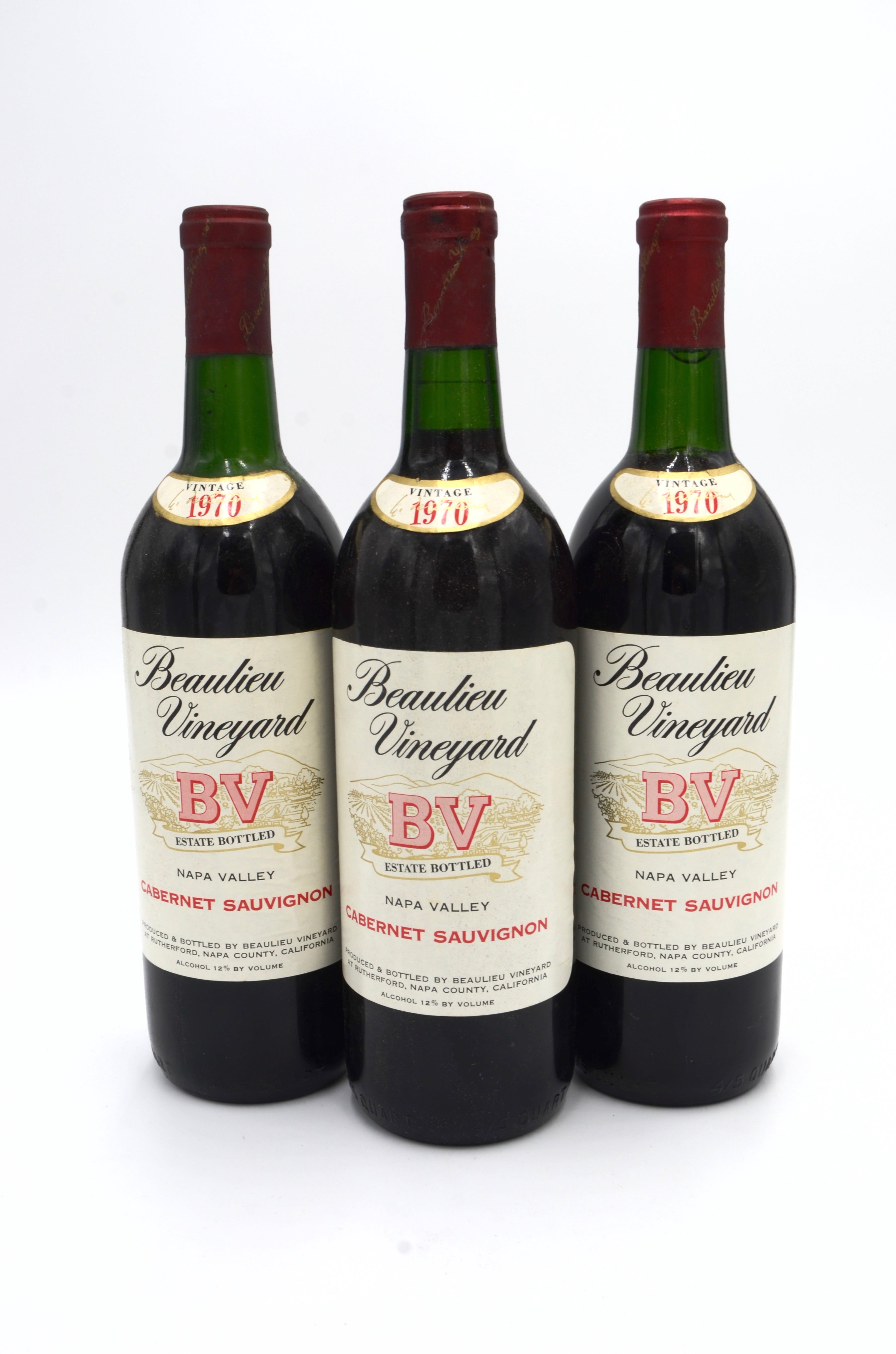 1970 Beaulieu Vineyard Cabernet Sauvignon, Napa Valley