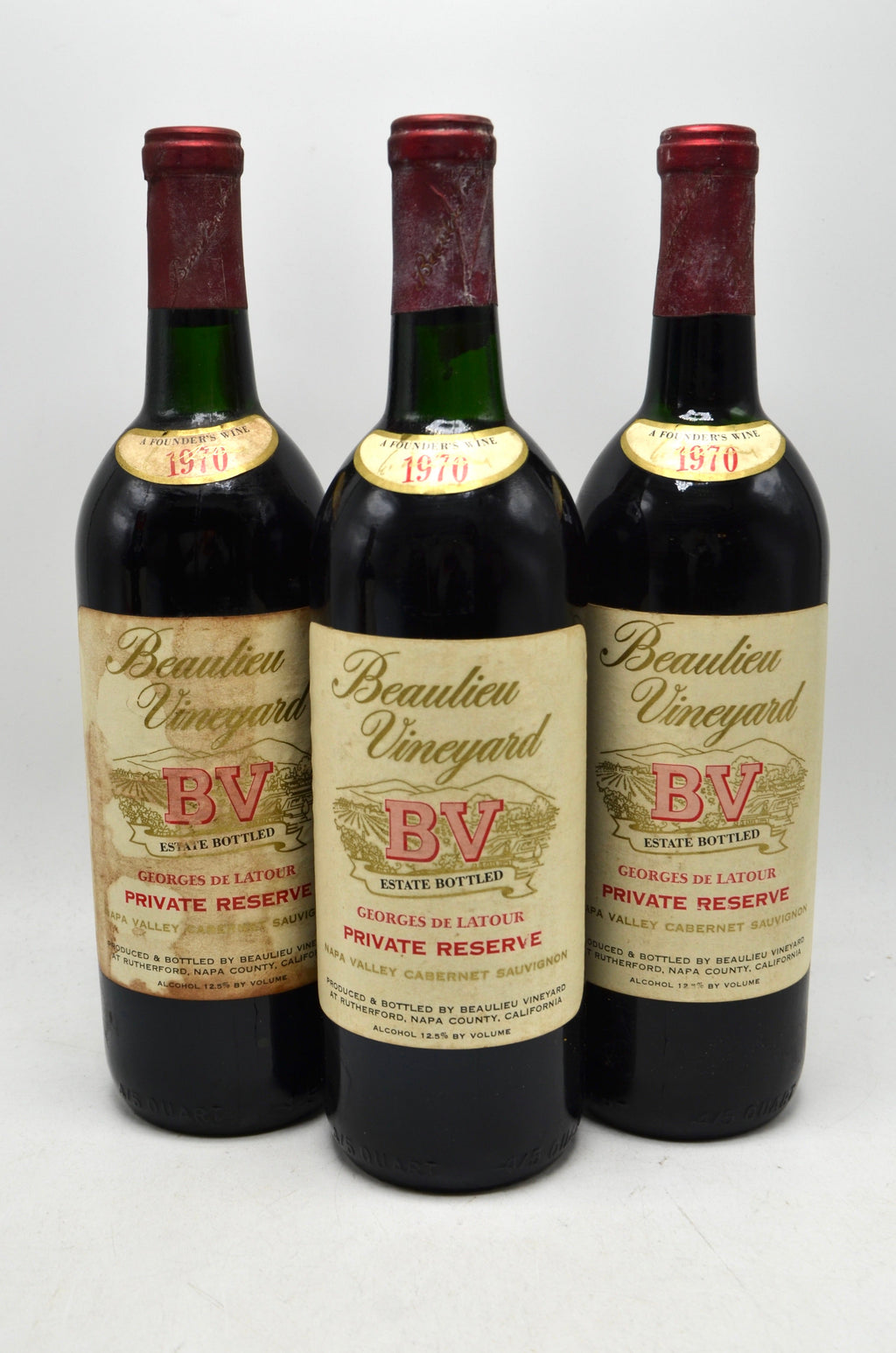 1970 Beaulieu Vineyard Georges de Latour Private Reserve Cabernet Sauvignon, Napa Valley