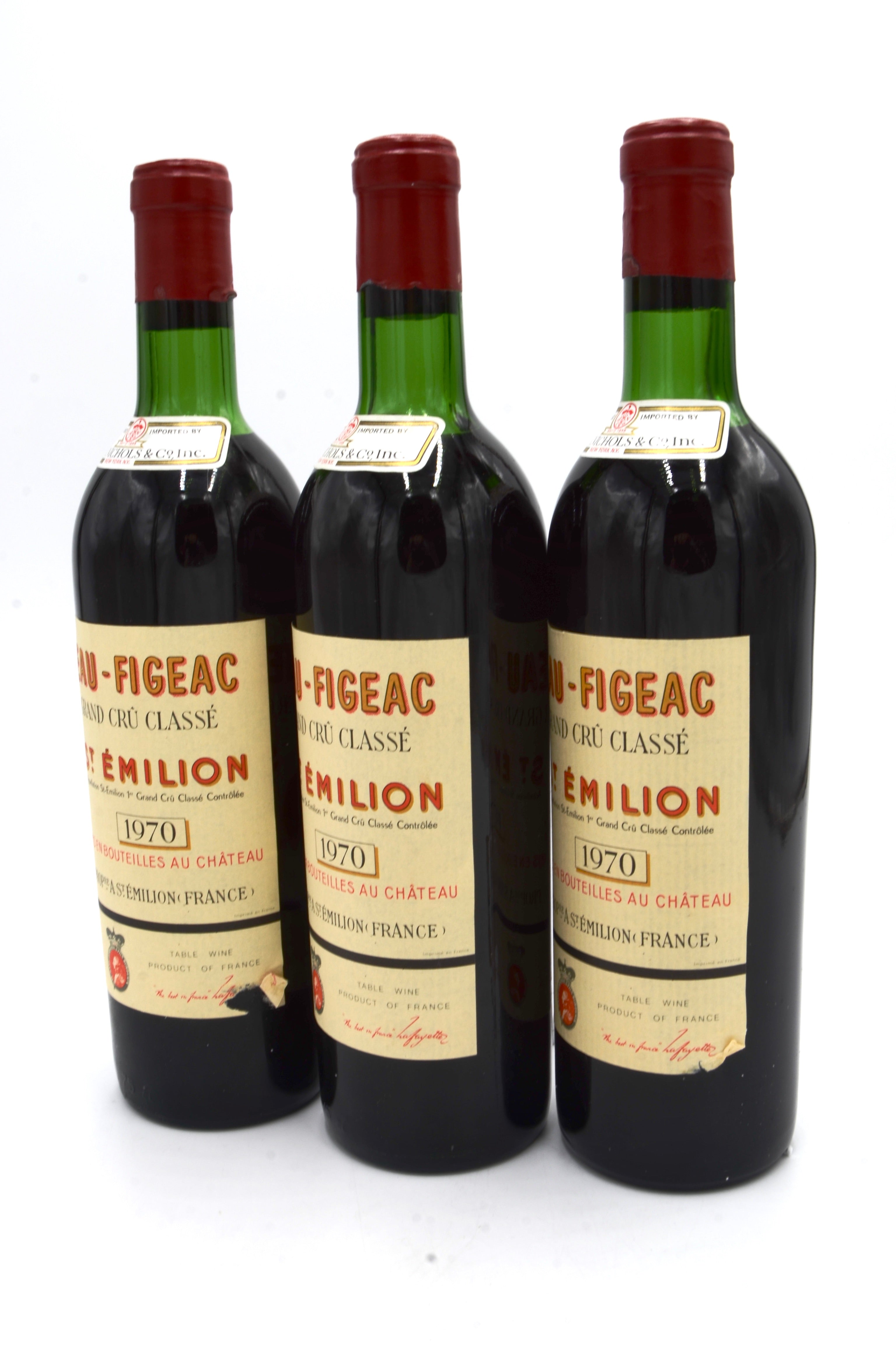 1970 Château Figeac, St. Emilion