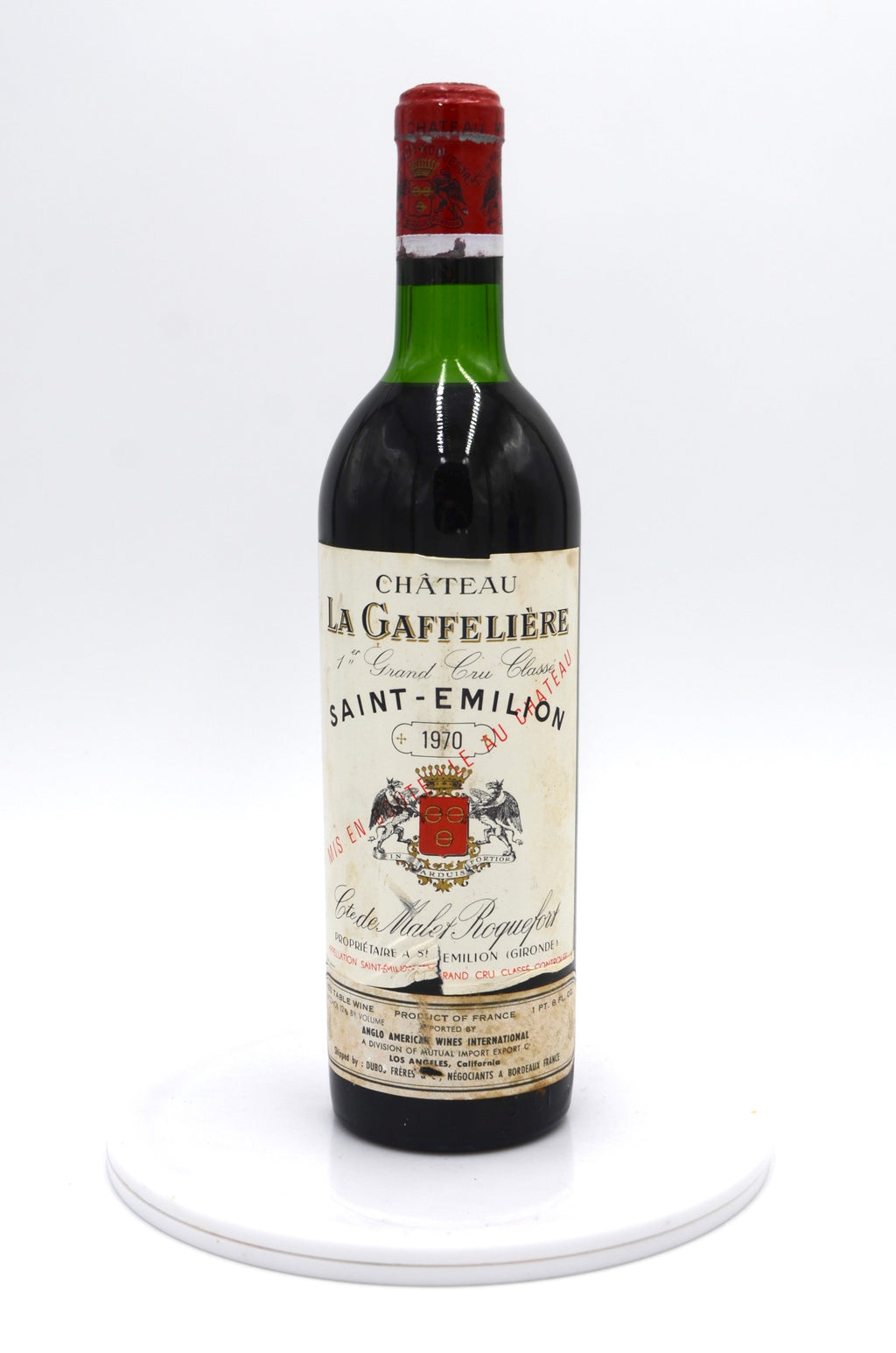 1970 Château La Gaffelière, St. Emilion