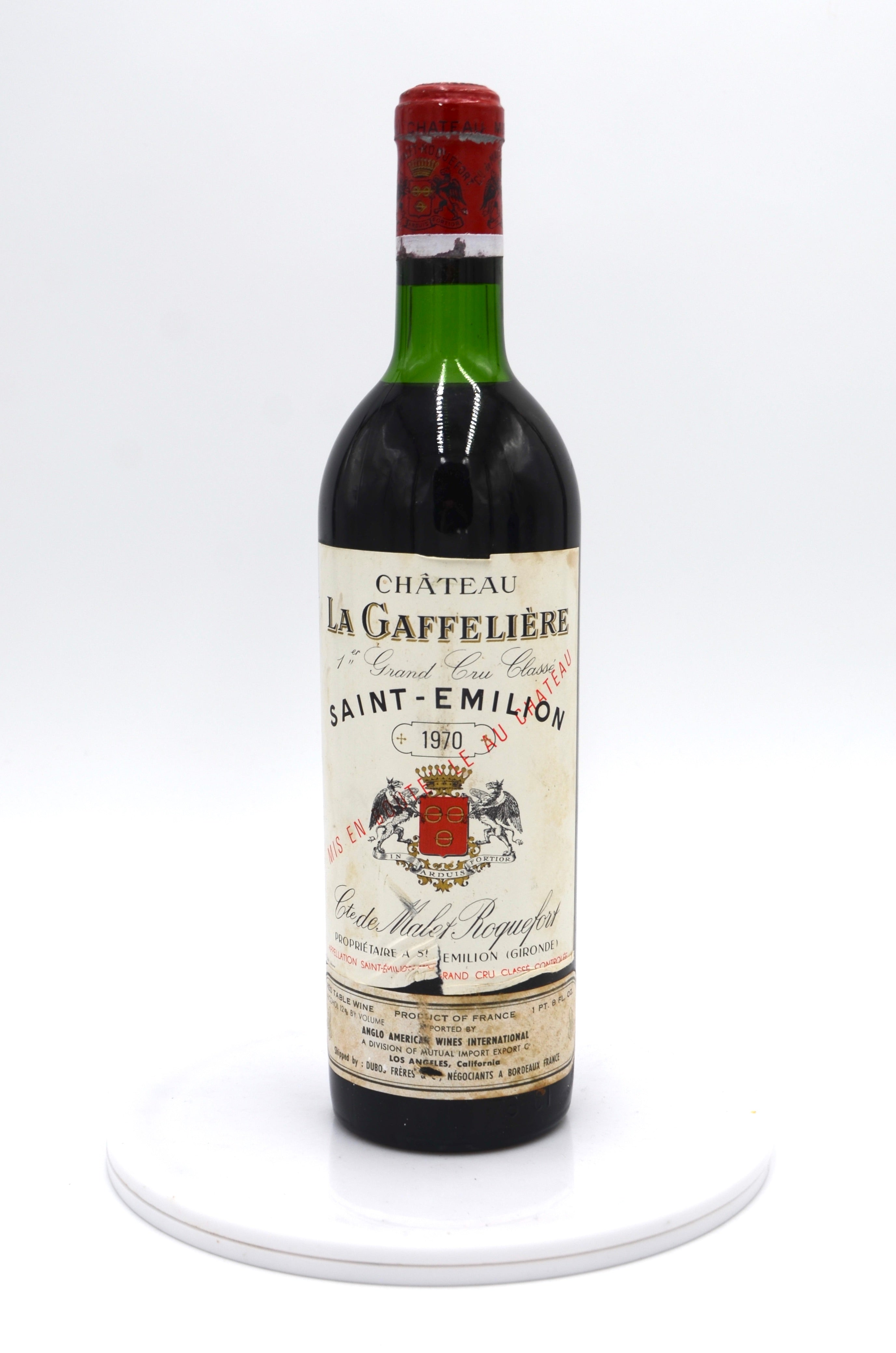 1970 Château La Gaffelière, St. Emilion