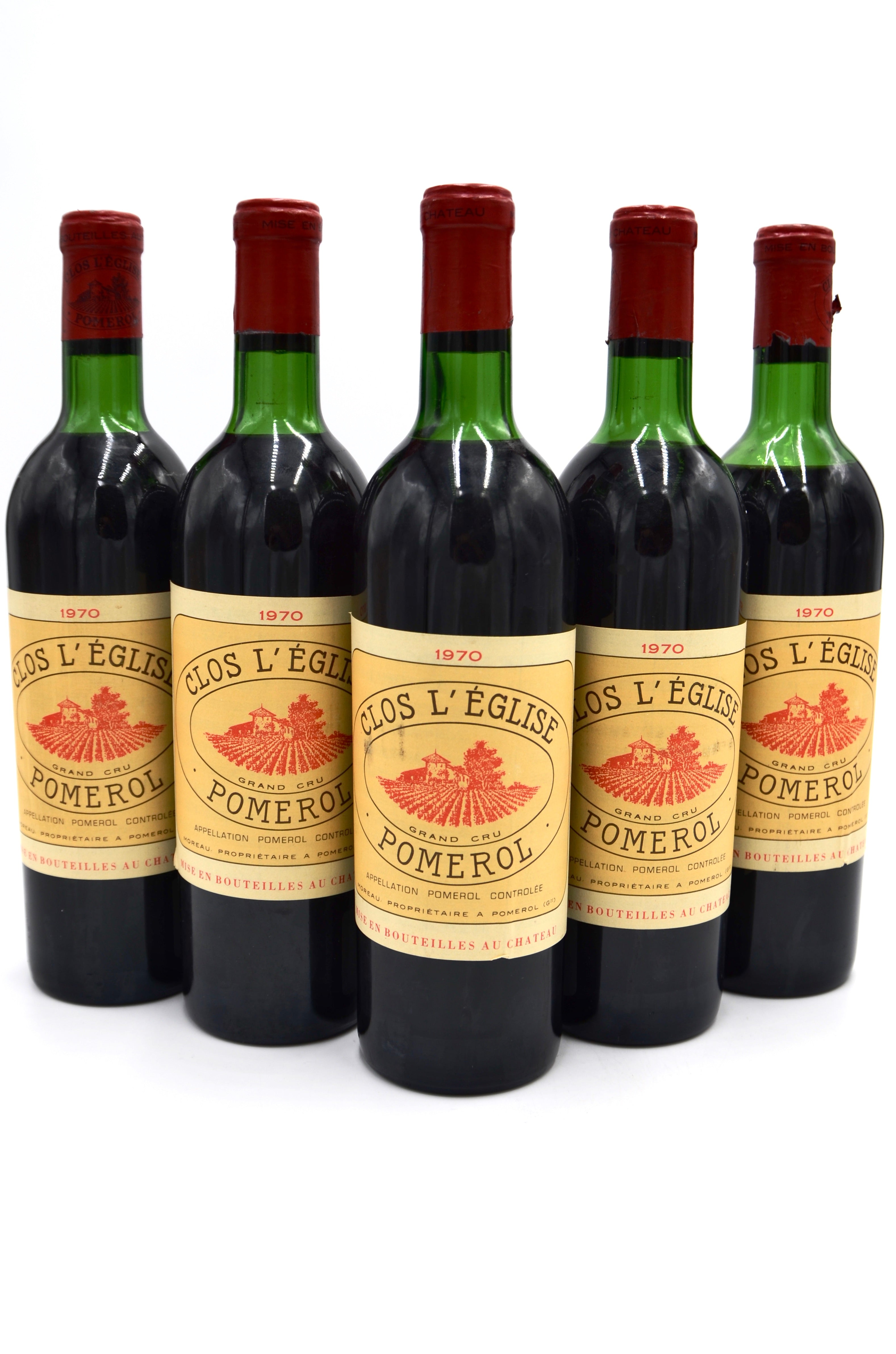 1970 Clos L'Eglise, Pomerol