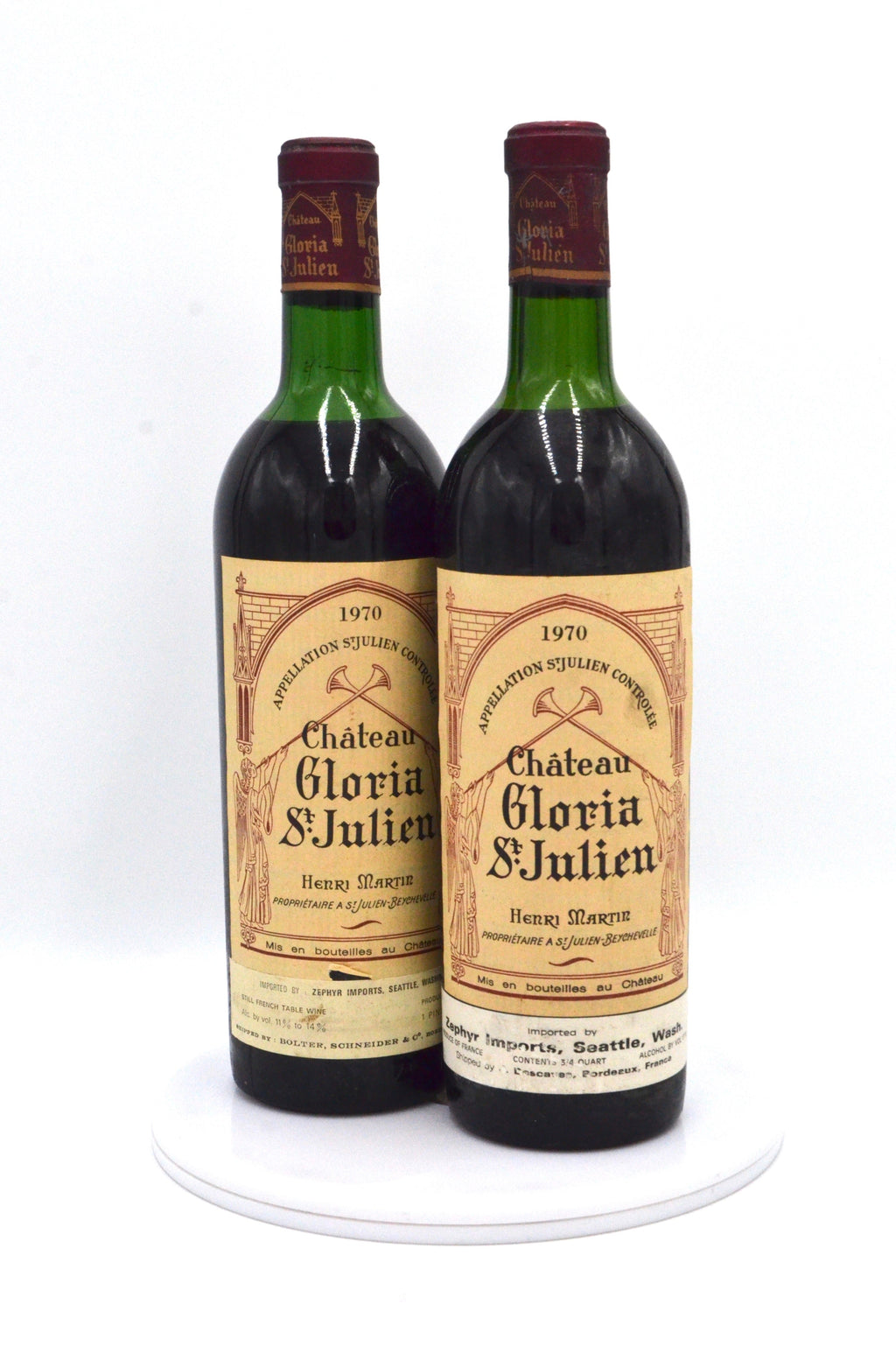 1970 Château Gloria, St. Julien