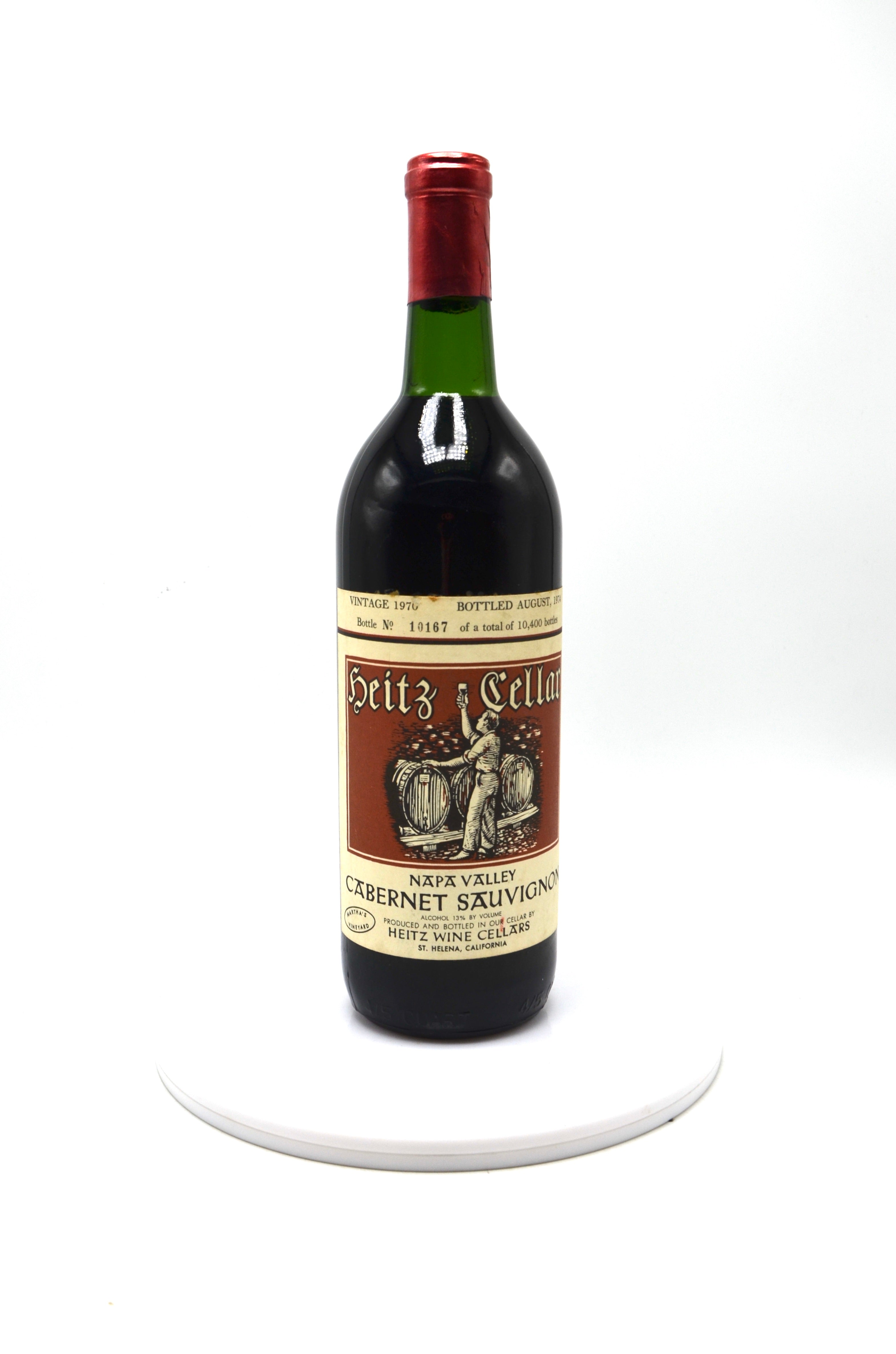 1970 Heitz Cellars Cabernet Sauvignon, Martha's Vineyard, Napa Valley