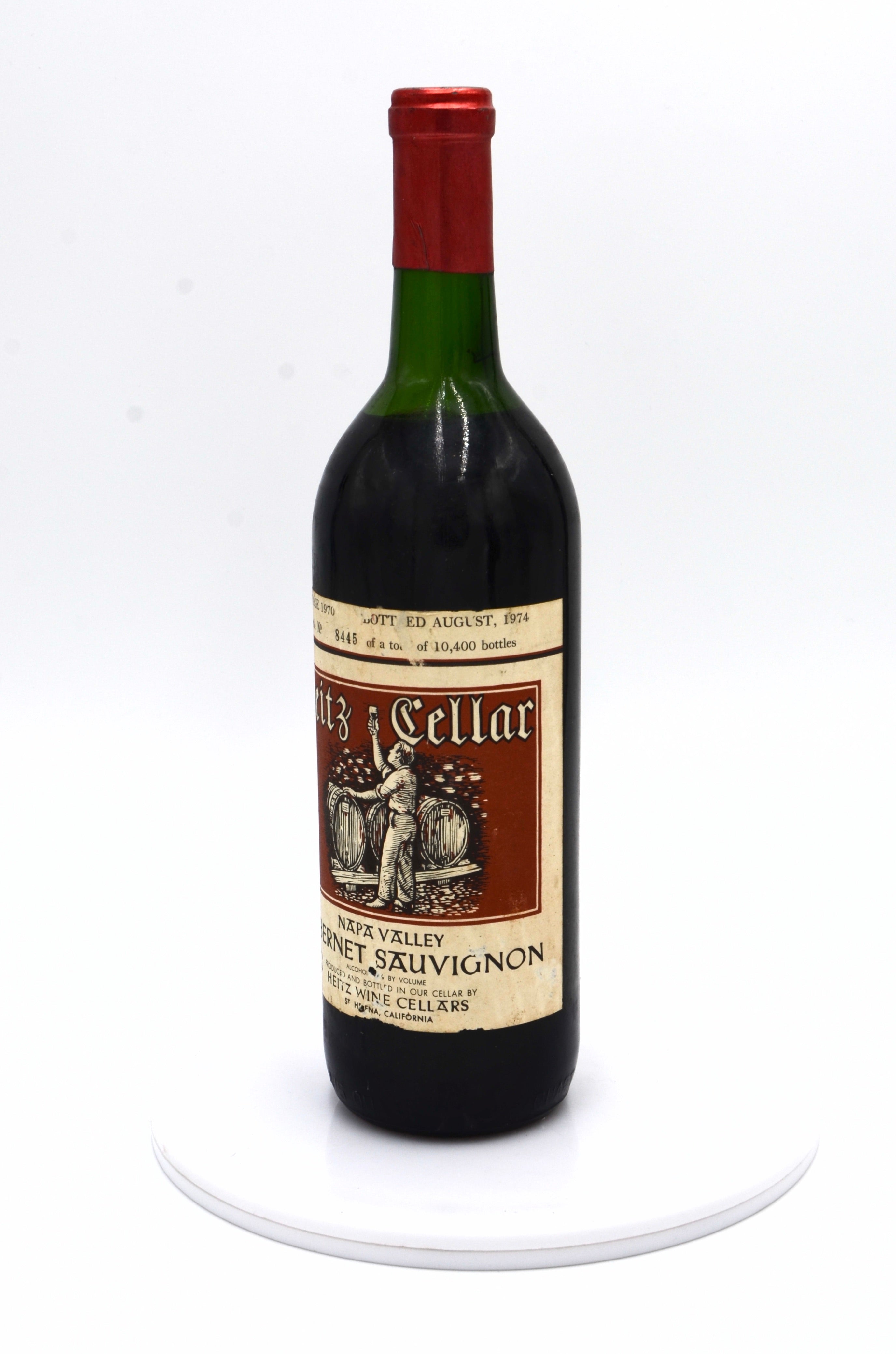 1970 Heitz Cellars Cabernet Sauvignon, Martha's Vineyard, Napa Valley