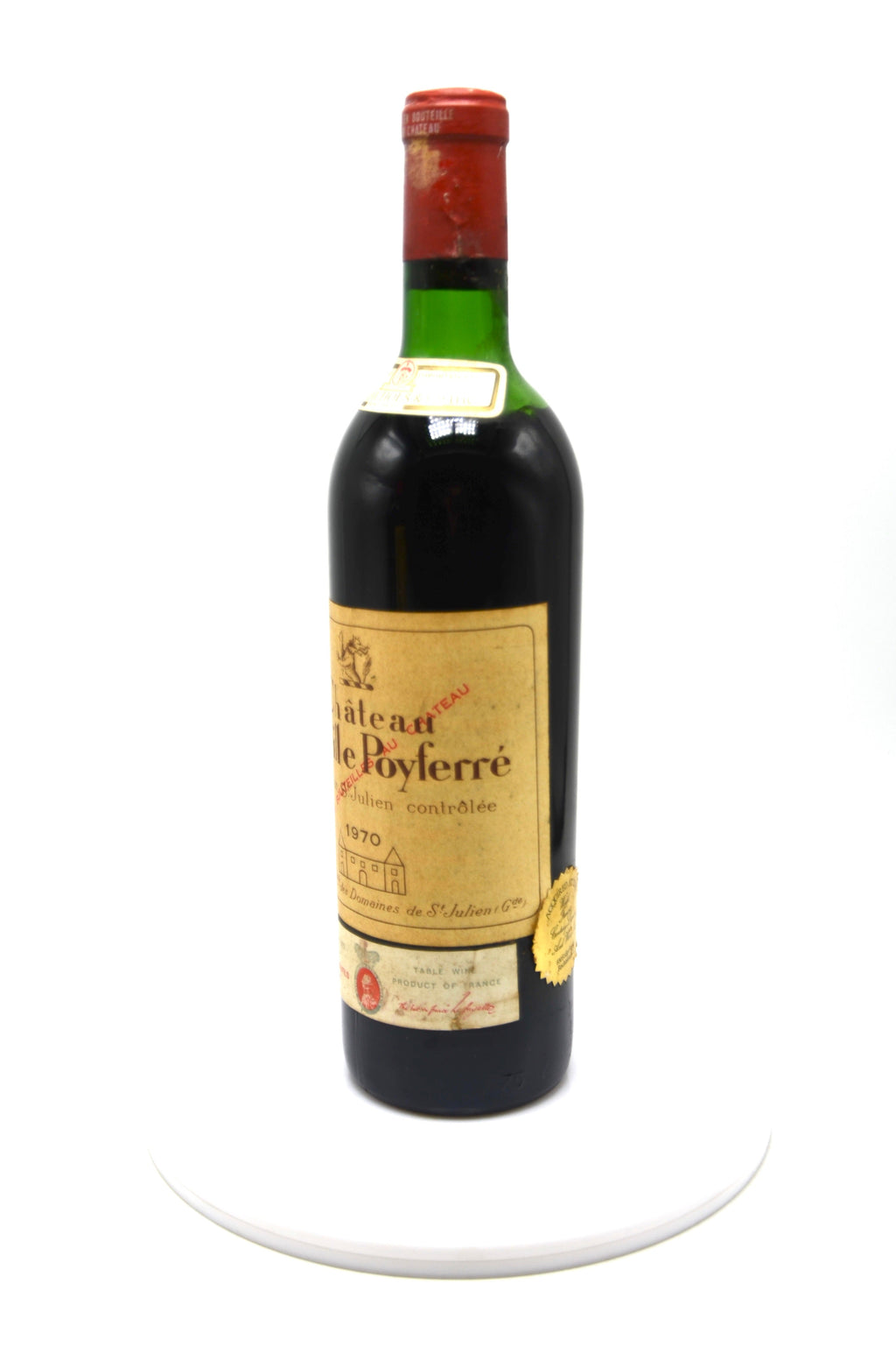 1970 Chateau Leoville Poyferre, St. Julien