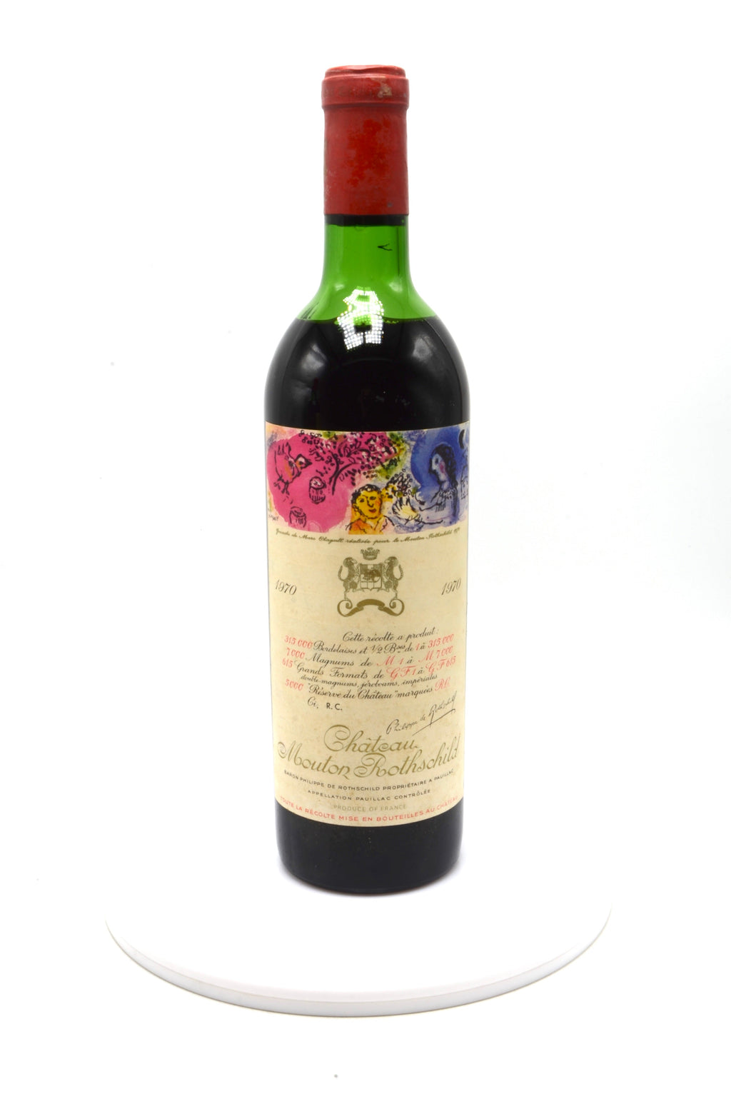 1970 Château Mouton Rothschild, Pauillac