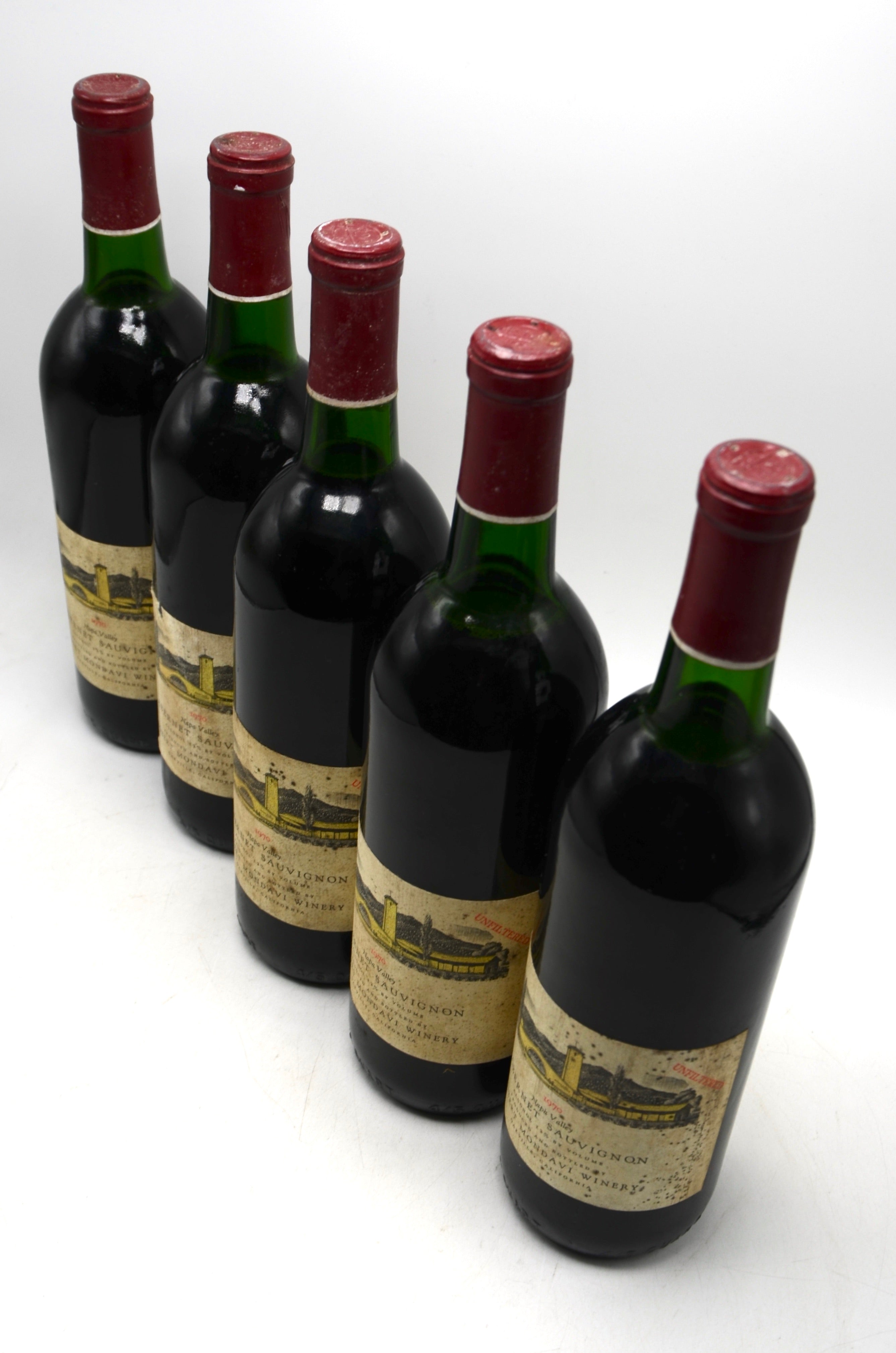 1970 Robert Mondavi Cabernet Sauvignon, Unfiltered, Napa Valley