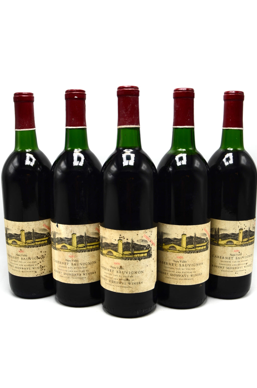 1970 Robert Mondavi Cabernet Sauvignon, Unfiltered, Napa Valley