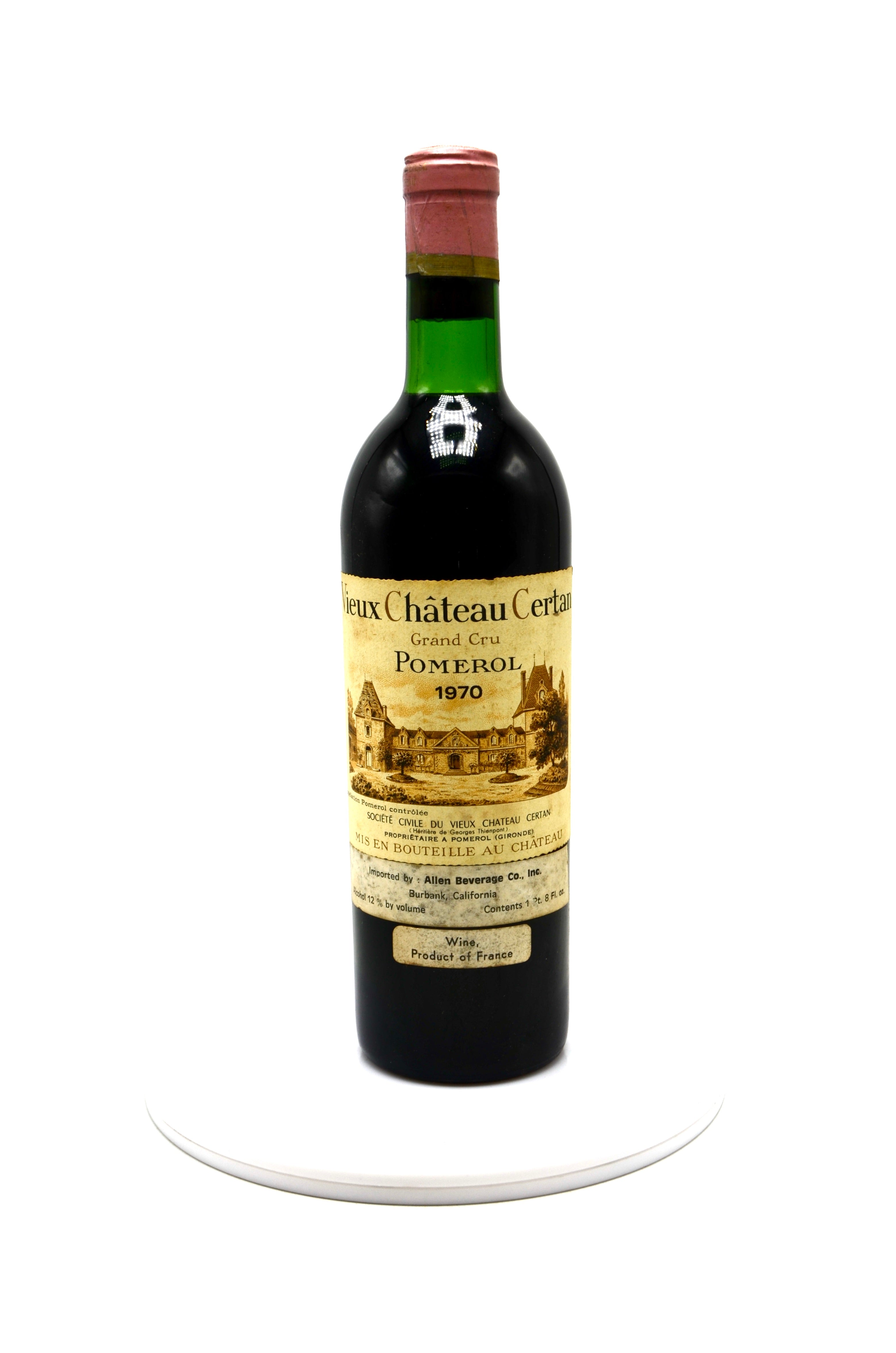 1970 Vieux Château Certan, Pomerol