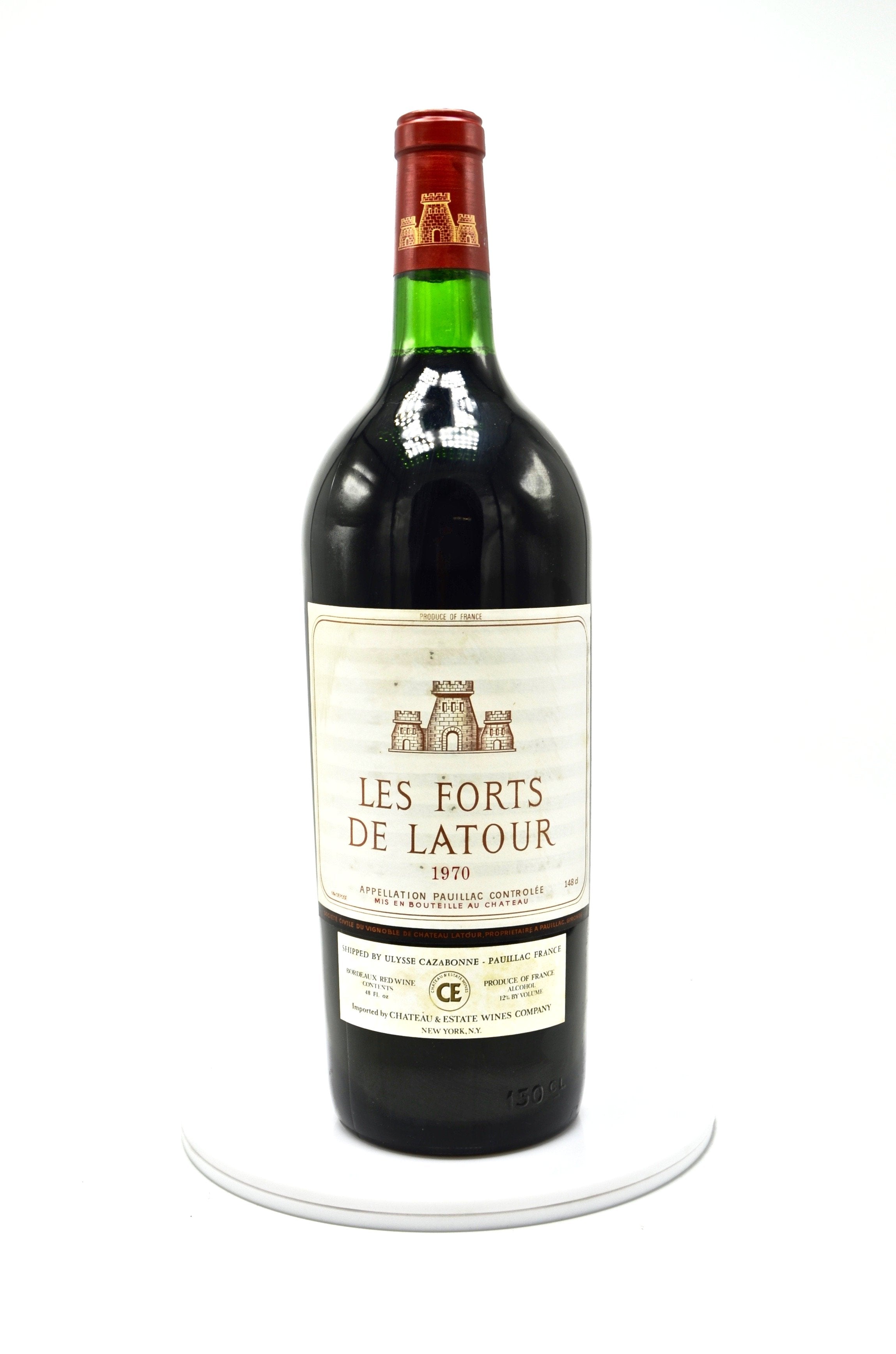 1970 Les Forts de Latour, Pauillac [Ch. Latour's 2nd] (magnum)