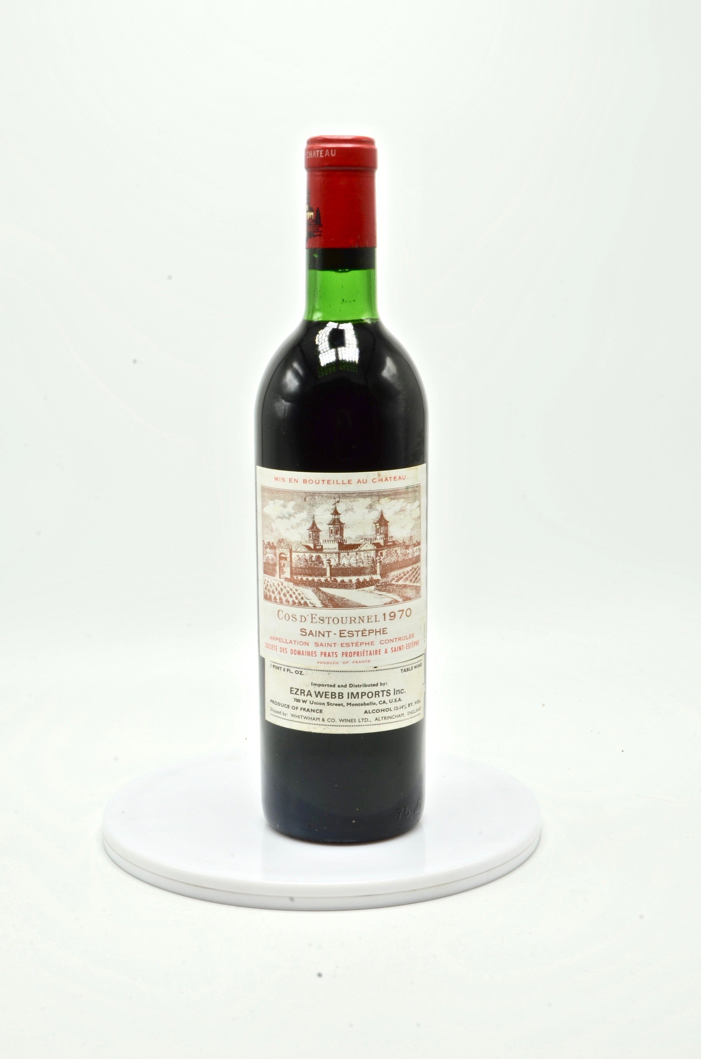 1970 Château Cos d'Estournel, St. Estephe