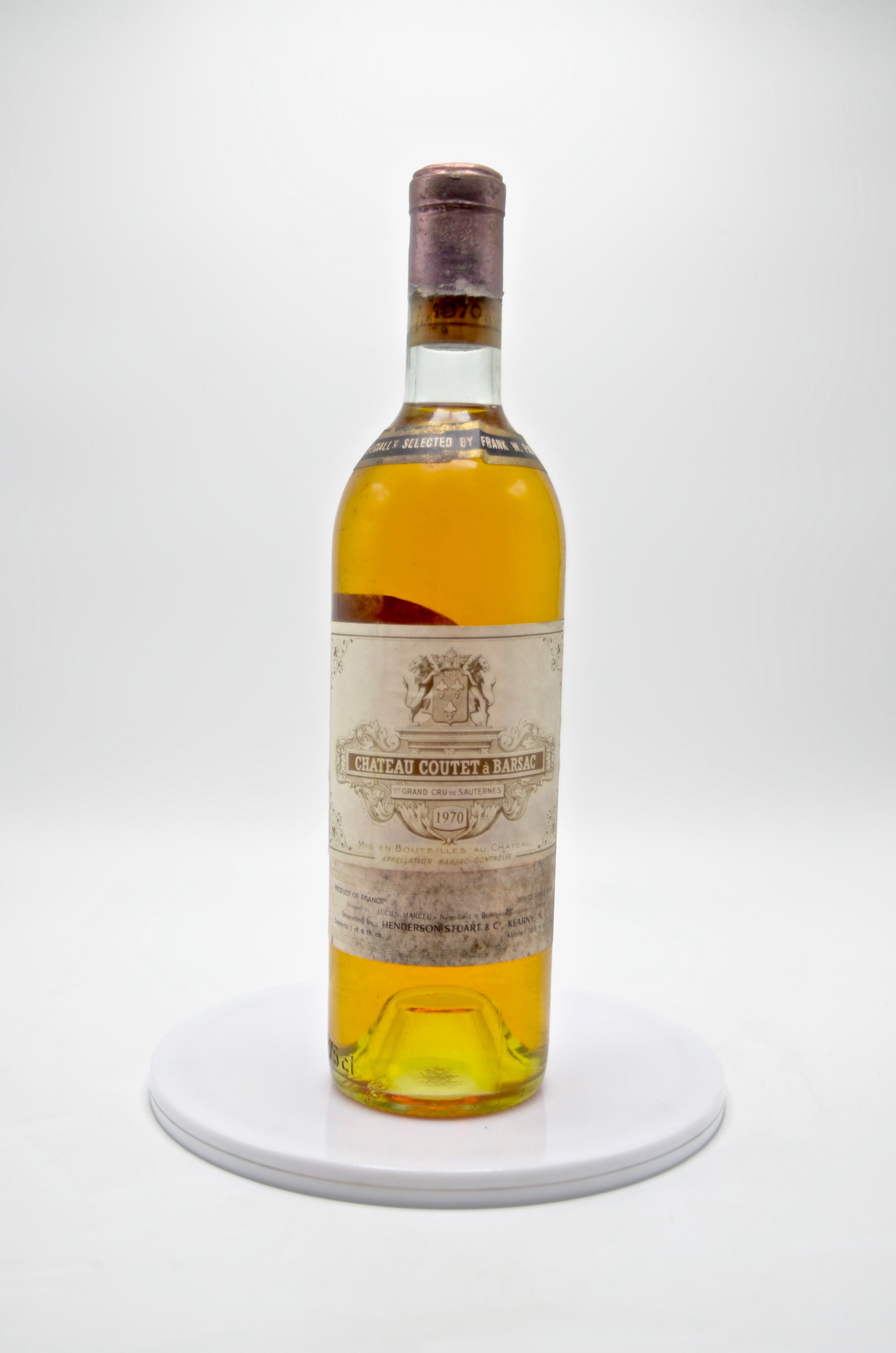 1970 Château Coutet, Barsac
