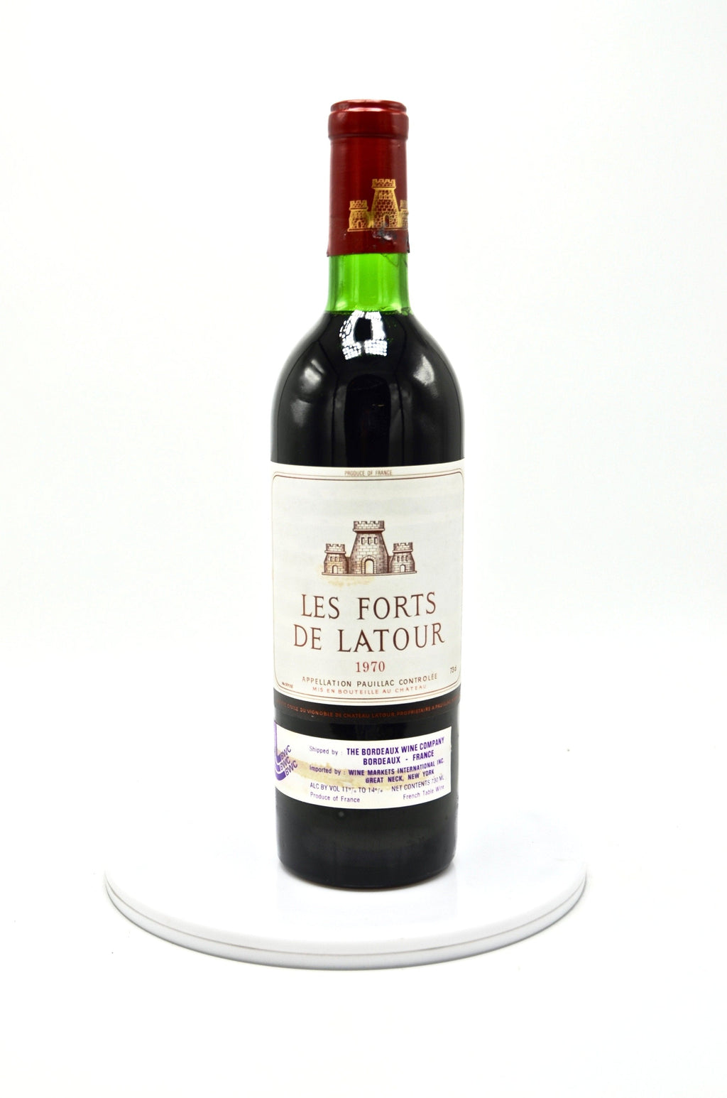 1970 Les Forts de Latour, Pauillac [Ch. Latour's 2nd]