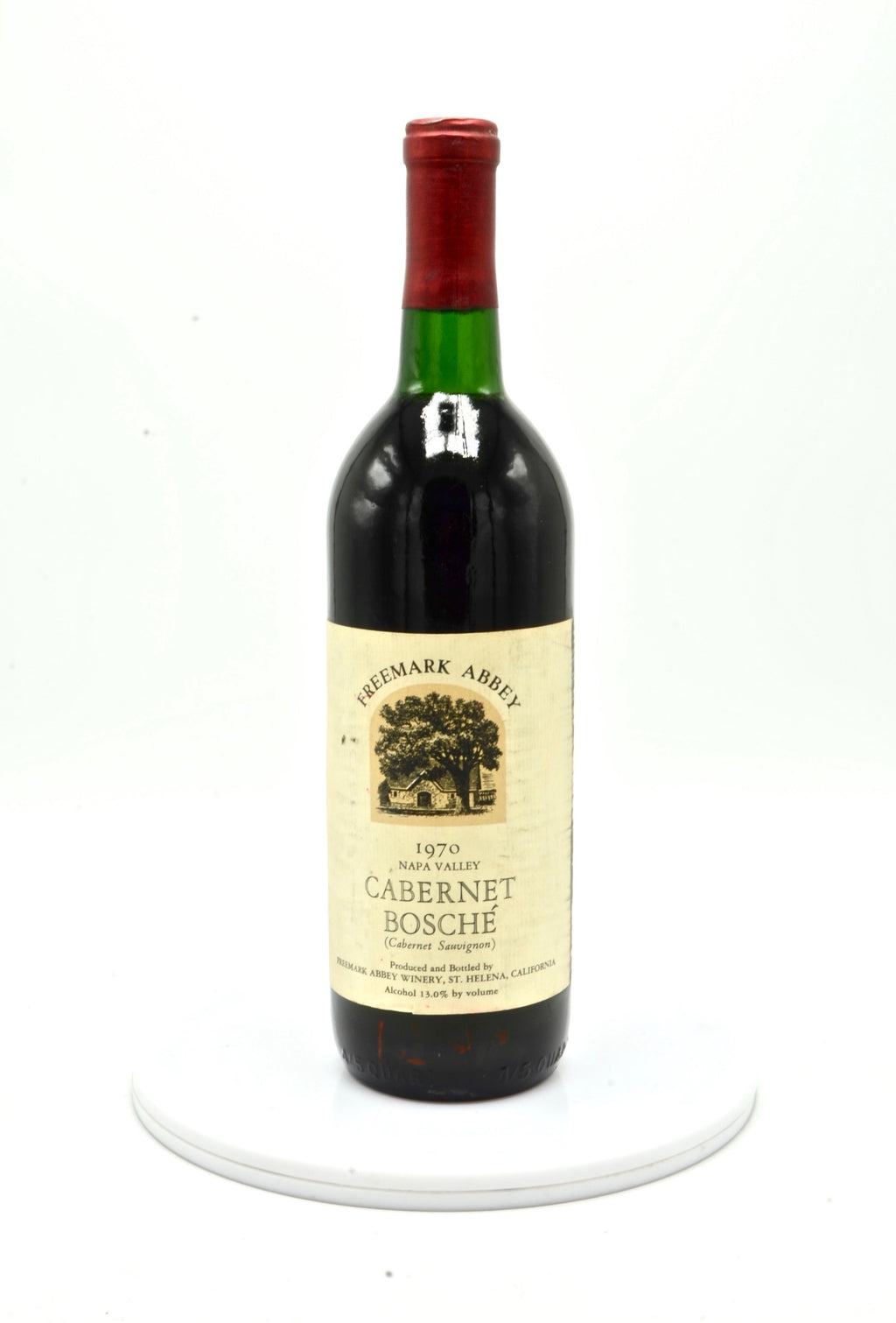 1970 Freemark Abbey Cabernet Sauvignon, Bosche Vineyard, Napa Valley