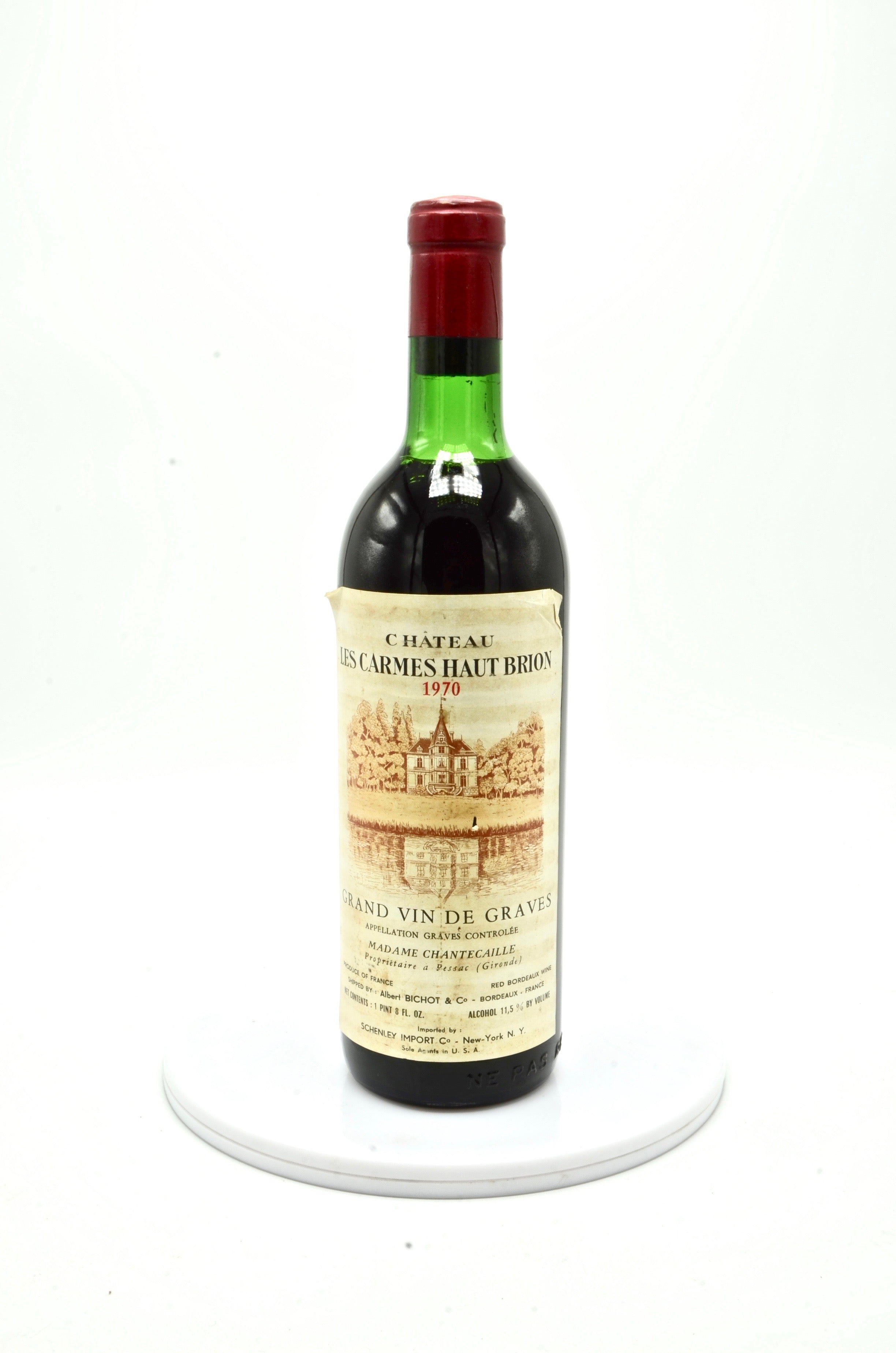 1970 Château Les Carmes Haut-Brion, Pessac-Léognan