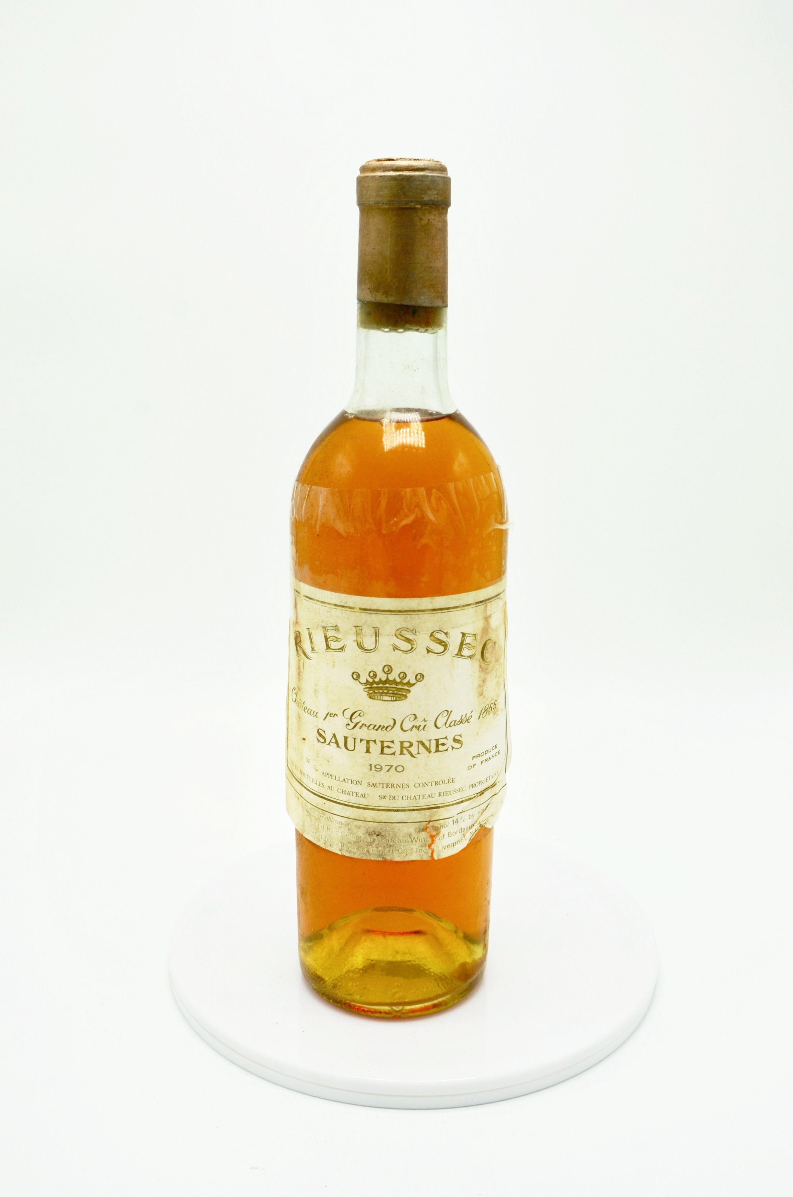 1970 Château Rieussec, Sauternes