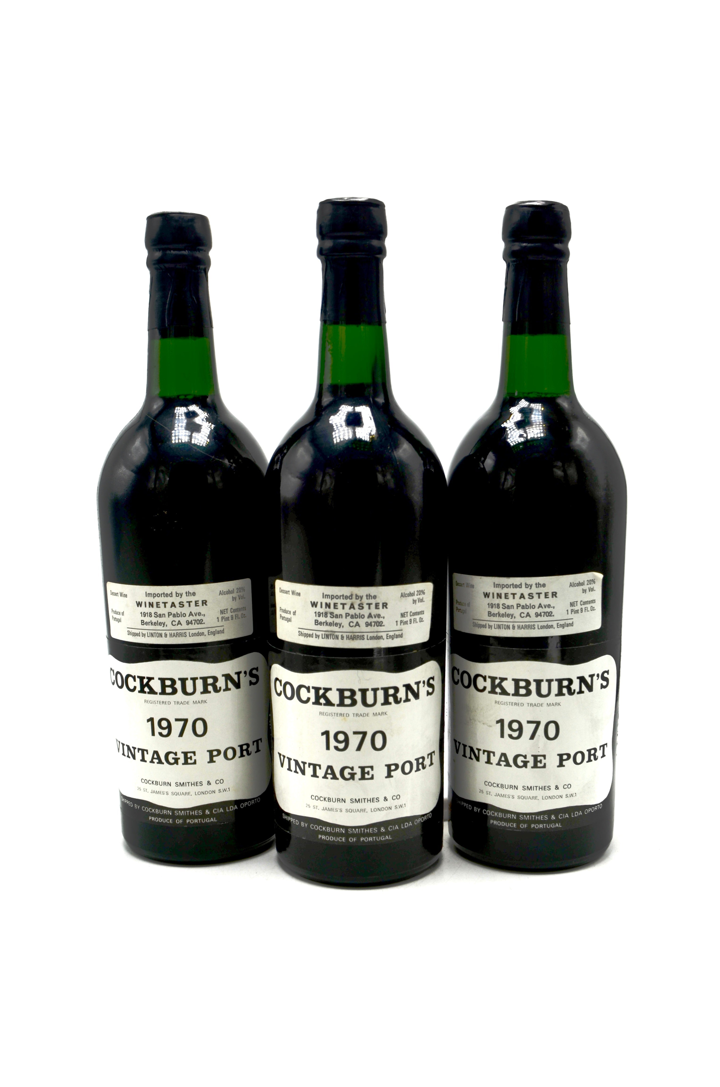 1970 Cockburn Vintage Port