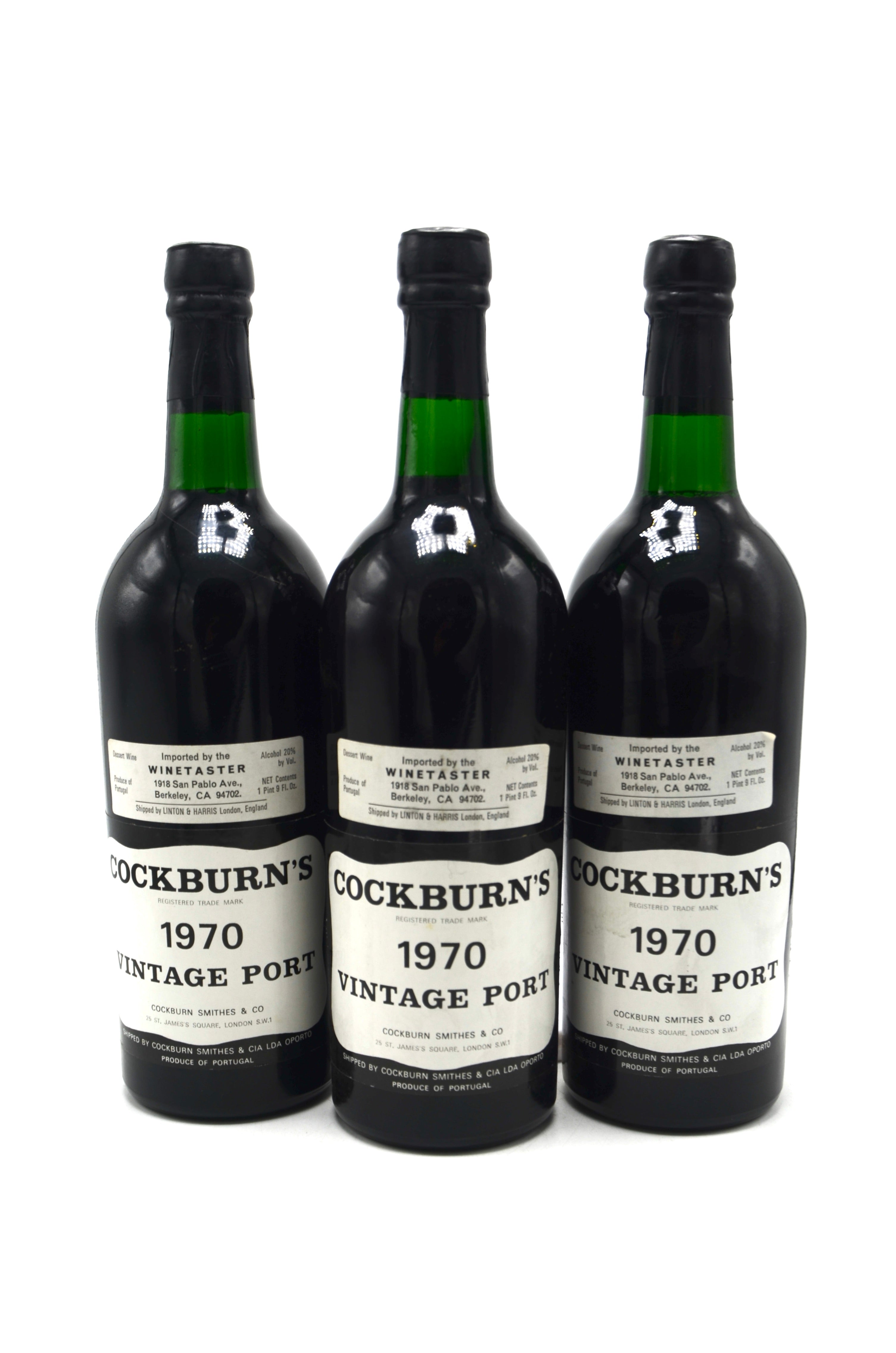 1970 Cockburn Vintage Port