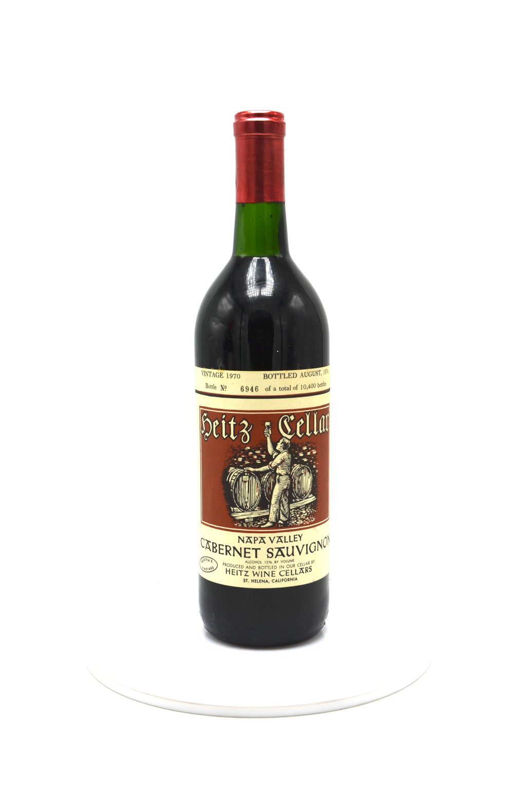 1970 Heitz Cellars Cabernet Sauvignon, Martha's Vineyard, Napa Valley