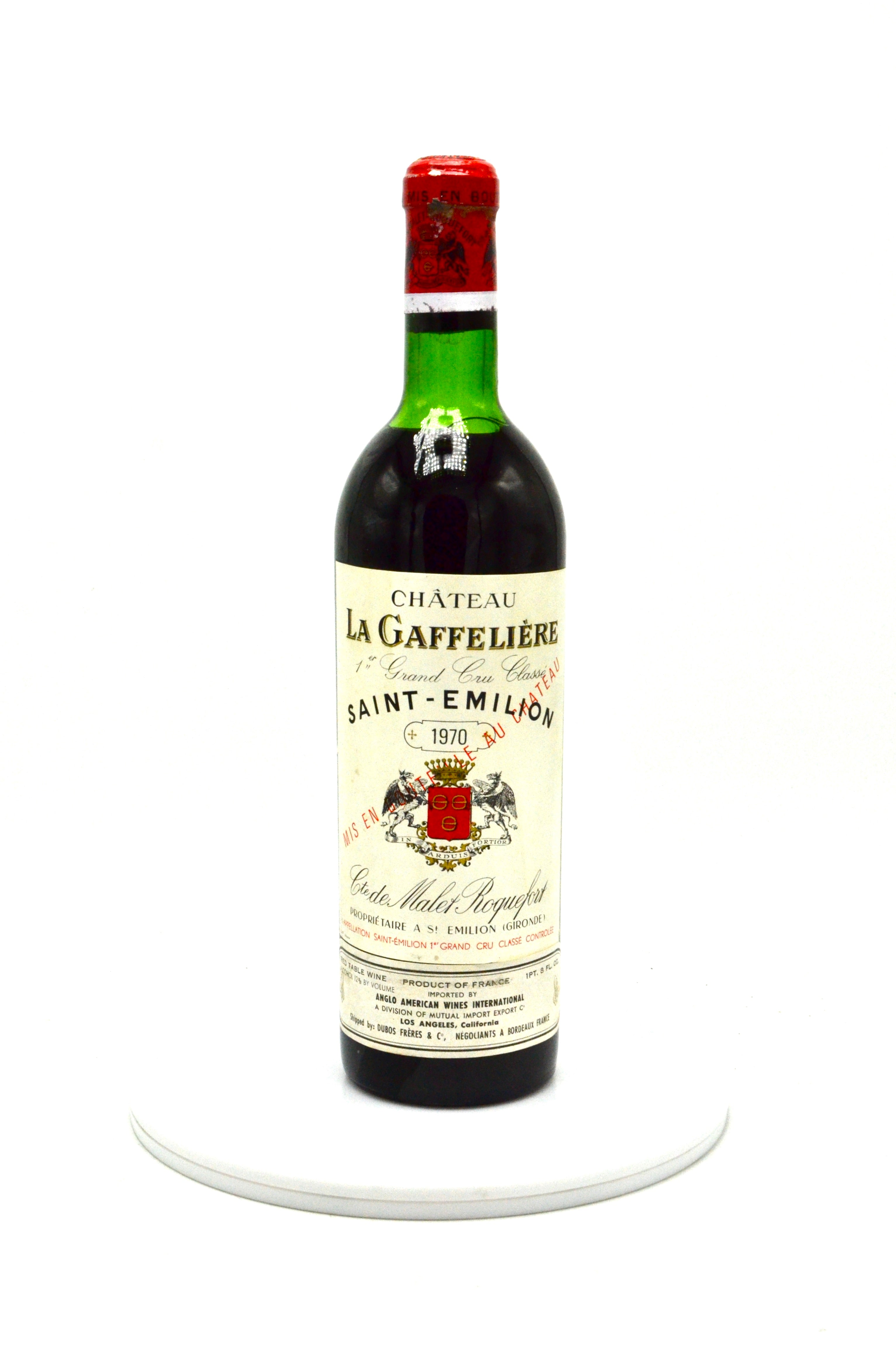 1970 Château La Gaffelière, St. Emilion