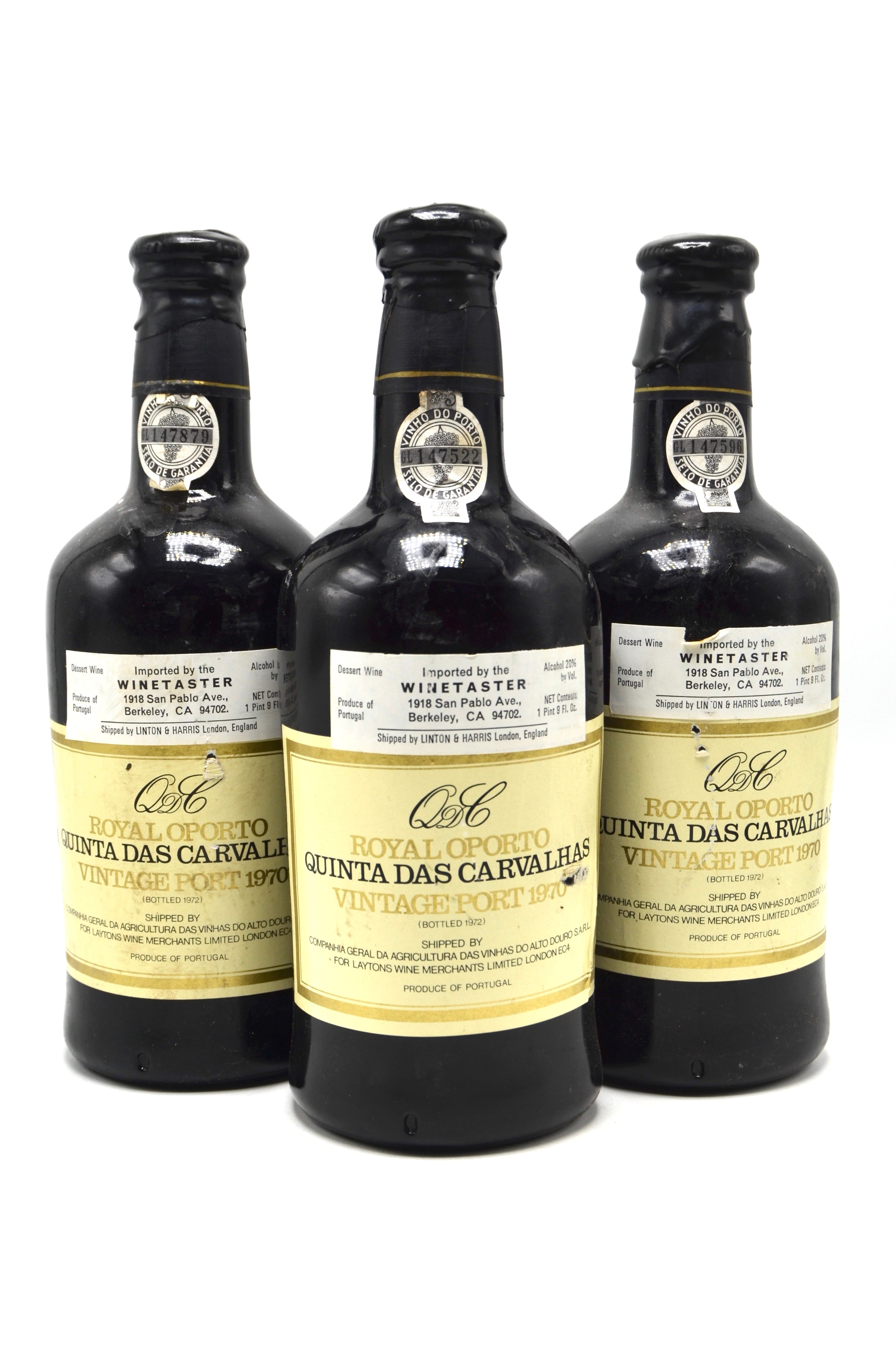 1970 Royal Oporto Quinta das Carvalhas Vintage Port