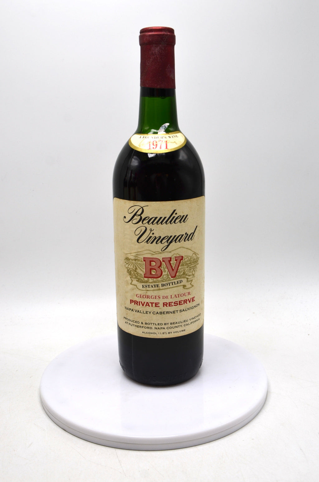 1971 Beaulieu Vineyard Georges de Latour Private Reserve Cabernet Sauvignon, Napa Valley