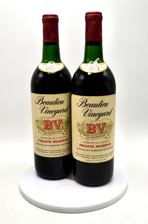 1971 Beaulieu Vineyard Georges de Latour Private Reserve Cabernet Sauvignon, Napa Valley