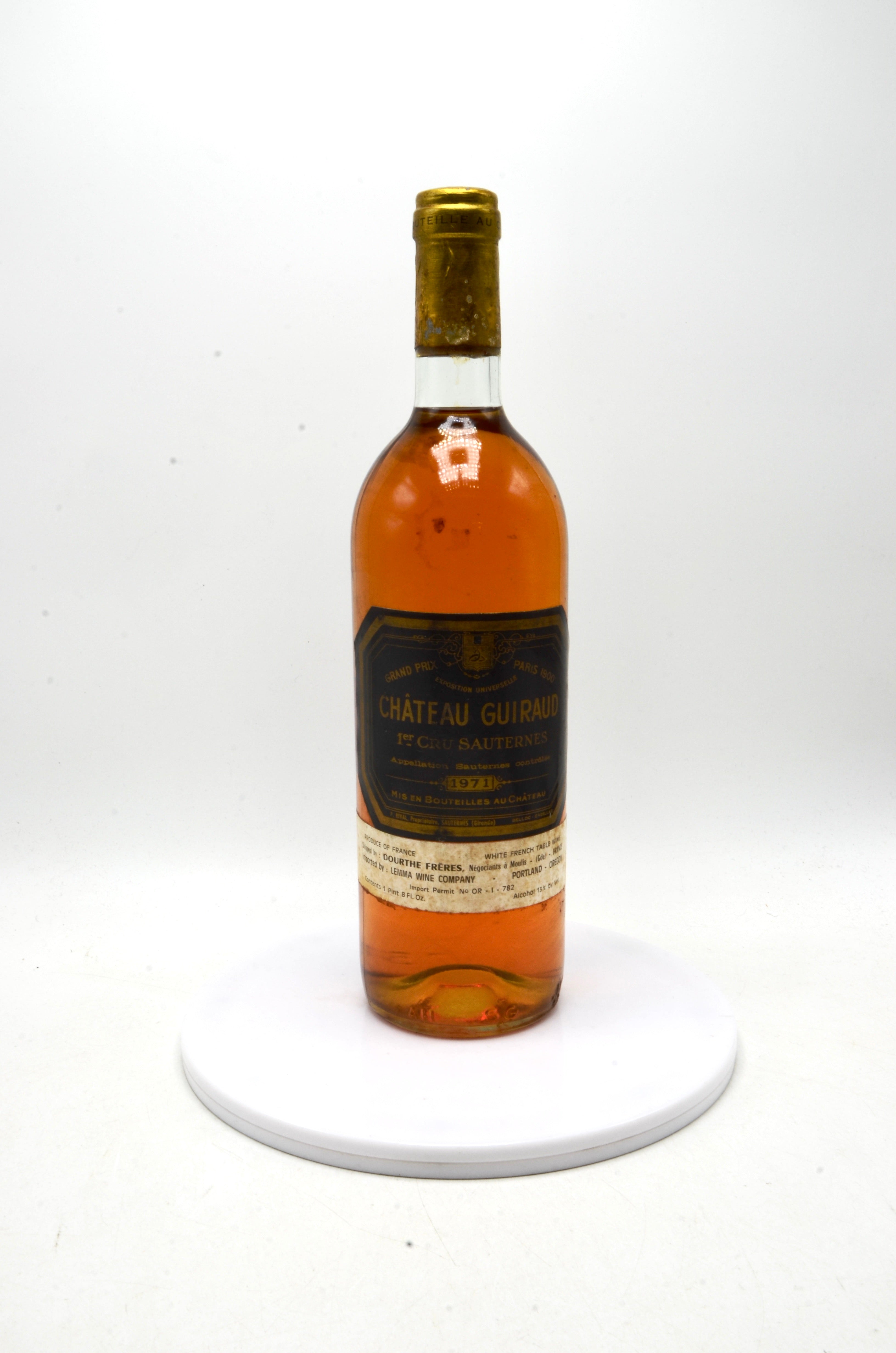 1971 Château Guiraud, Sauternes