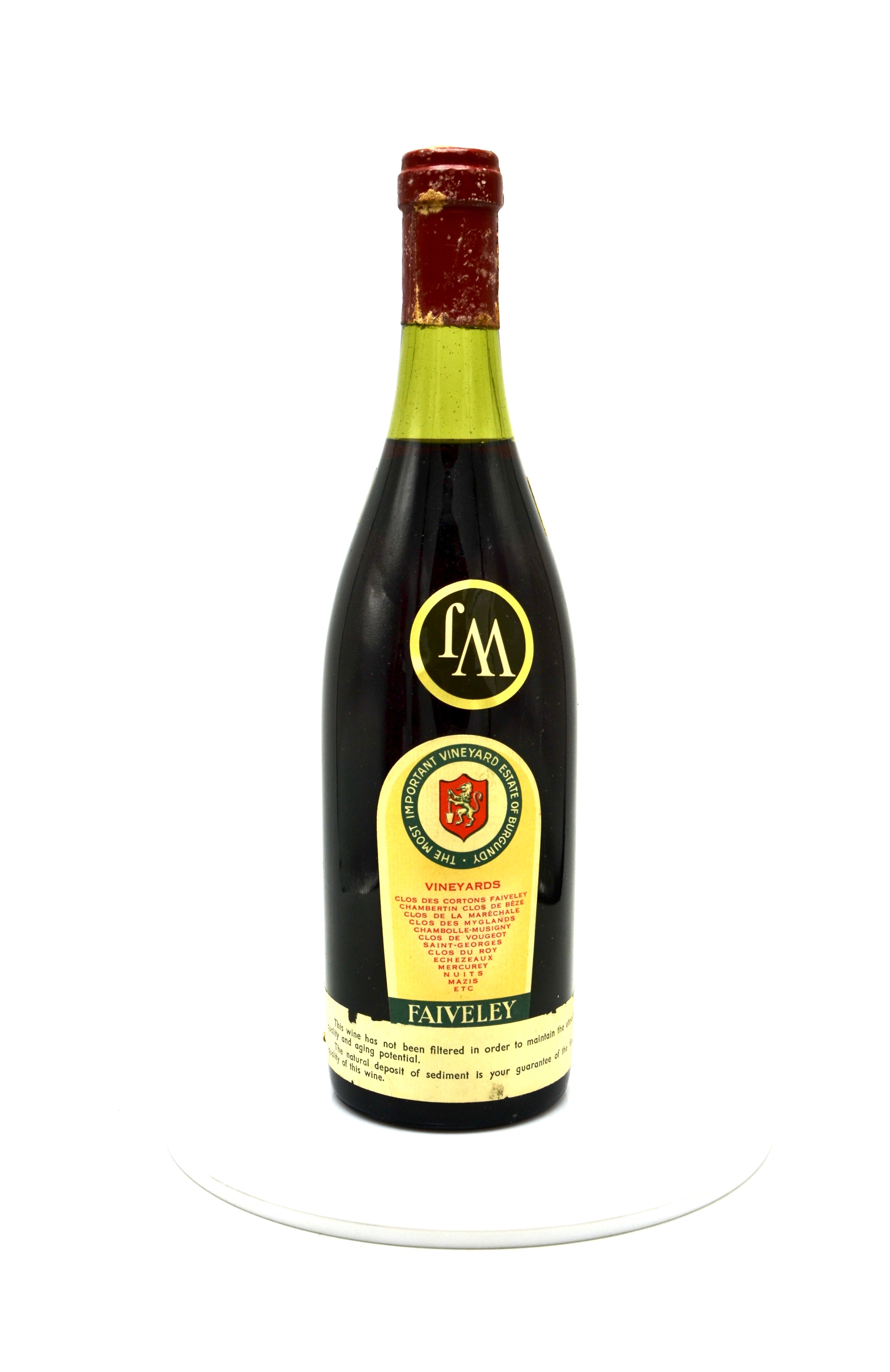 1971 Domaine Faiveley Corton, Clos des Cortons, Monopole, Grand Cru