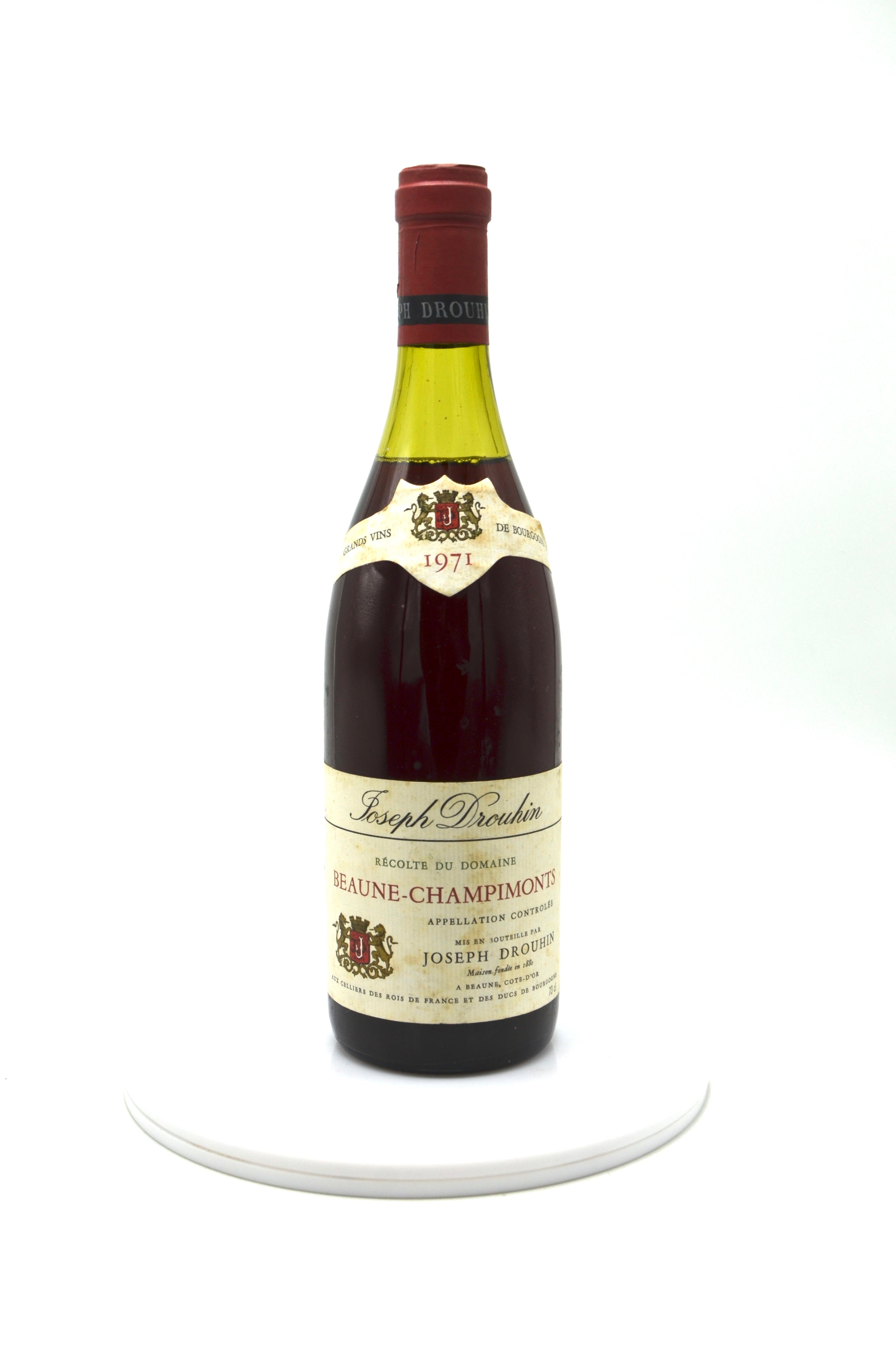 1971 Joseph Drouhin Beaune Rouge, Les Champimonts, Premier Cru