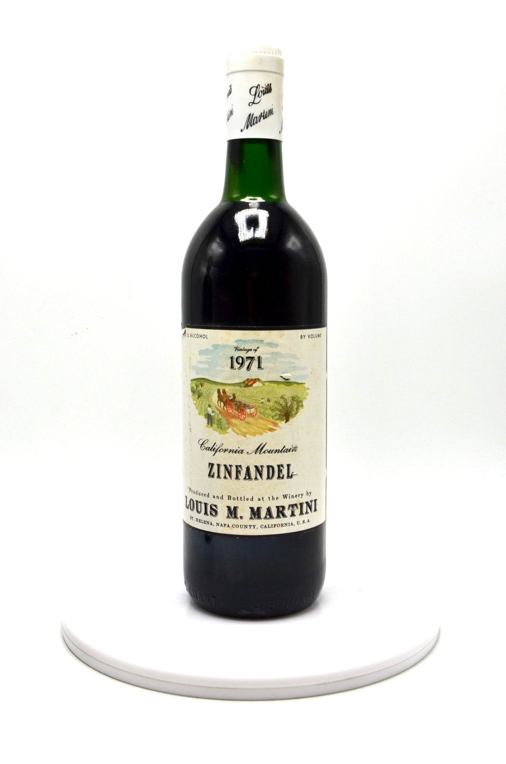 1971 Louis M. Martini Zinfandel, Napa Valley