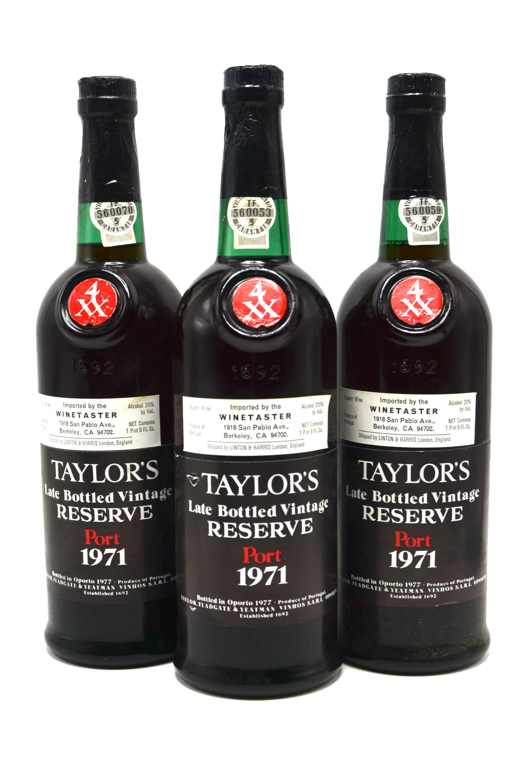 1971 Taylor Fladgate Late Bottled Vintage Port