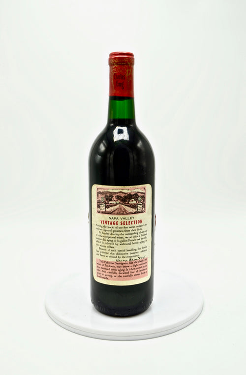 1972 Charles Krug Cabernet Sauvignon, Vintage Selection, Napa Valley