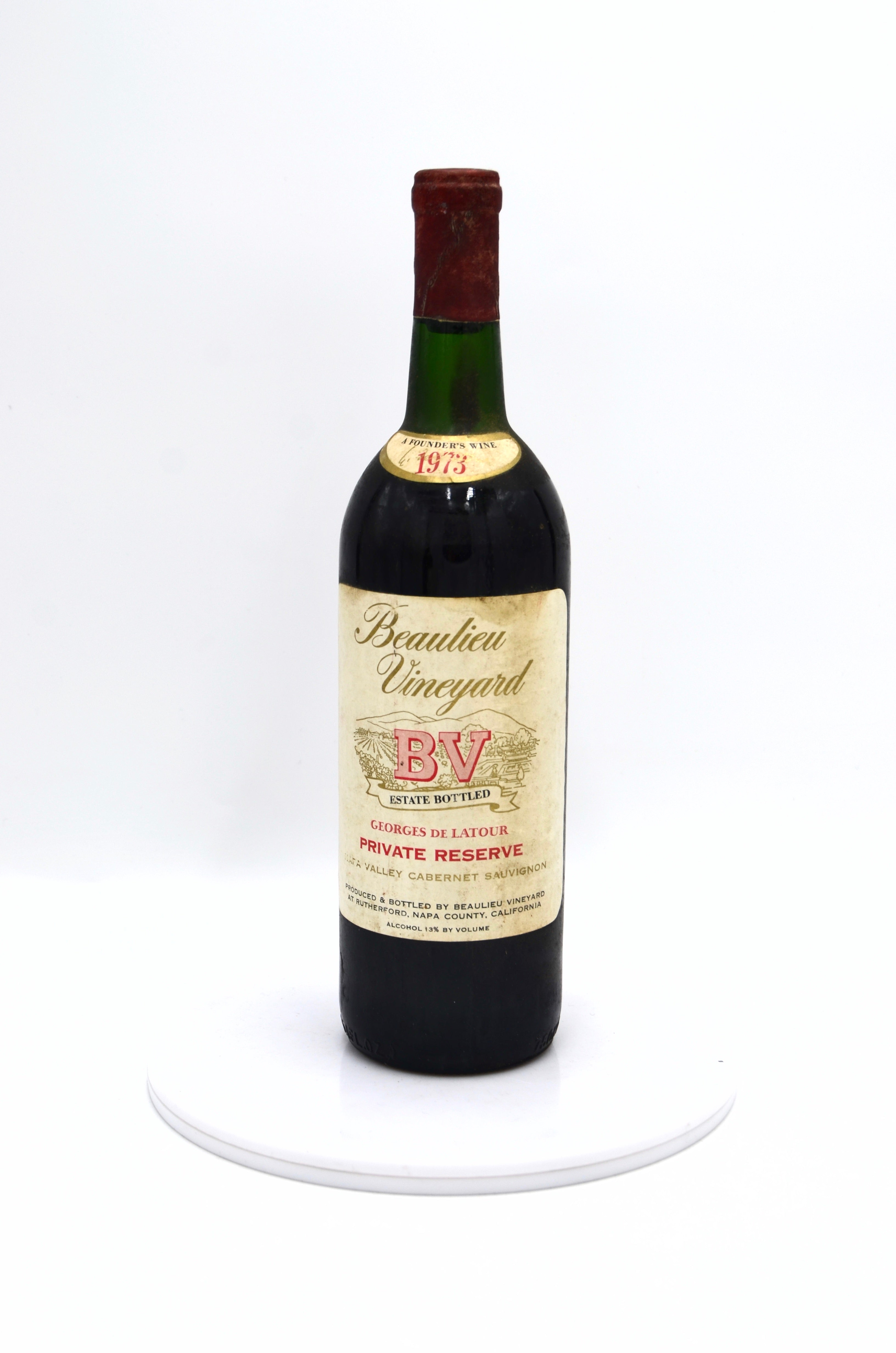 1973 Beaulieu Vineyard Georges de Latour Private Reserve Cabernet Sauvignon, Napa Valley