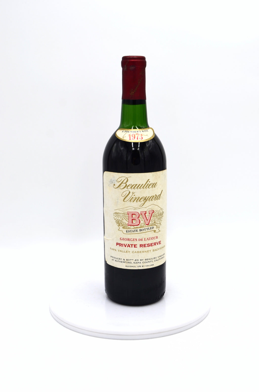 1973 Beaulieu Vineyard Georges de Latour Private Reserve Cabernet Sauvignon, Napa Valley