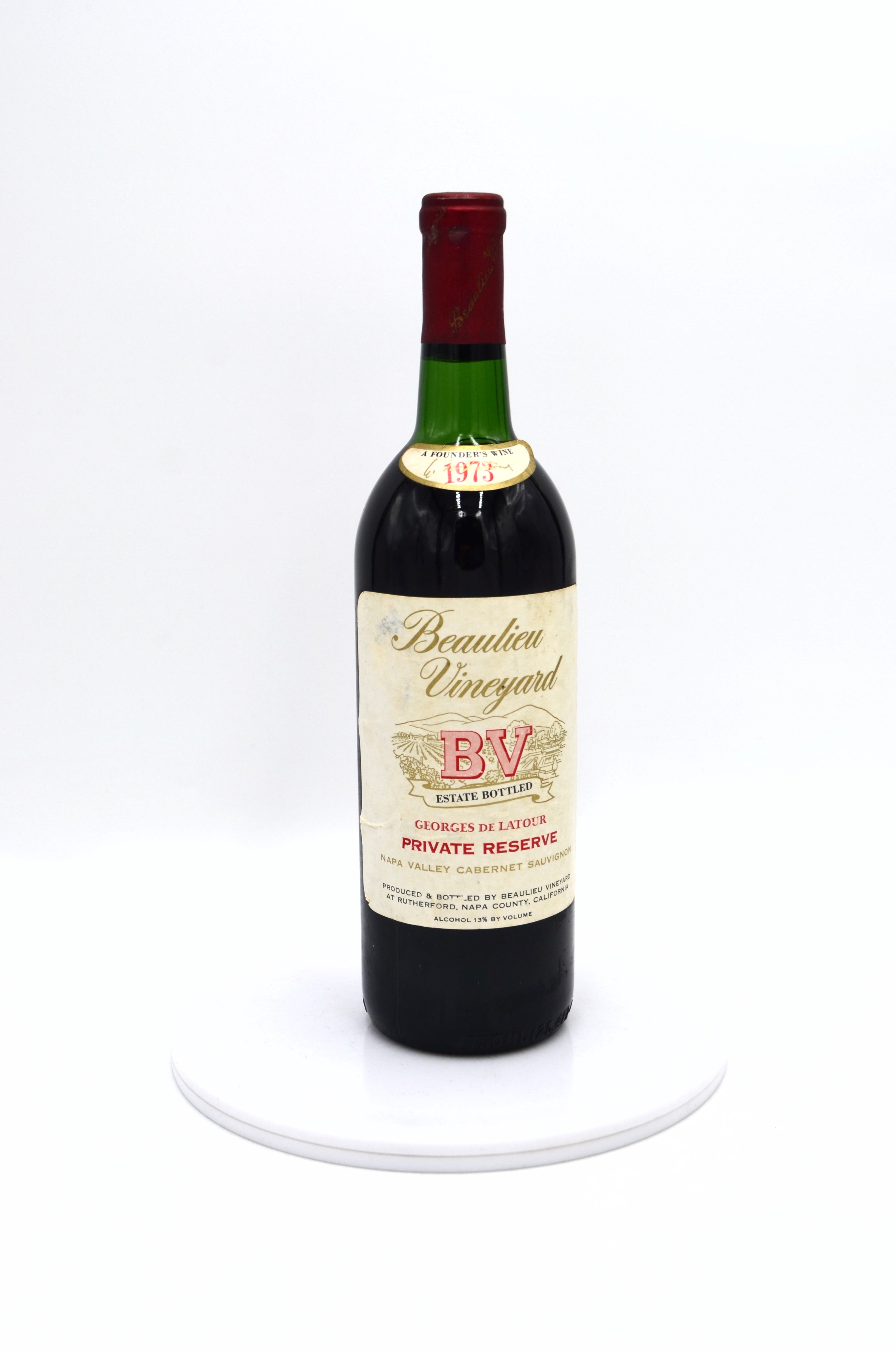 1973 Beaulieu Vineyard Georges de Latour Private Reserve Cabernet Sauvignon, Napa Valley