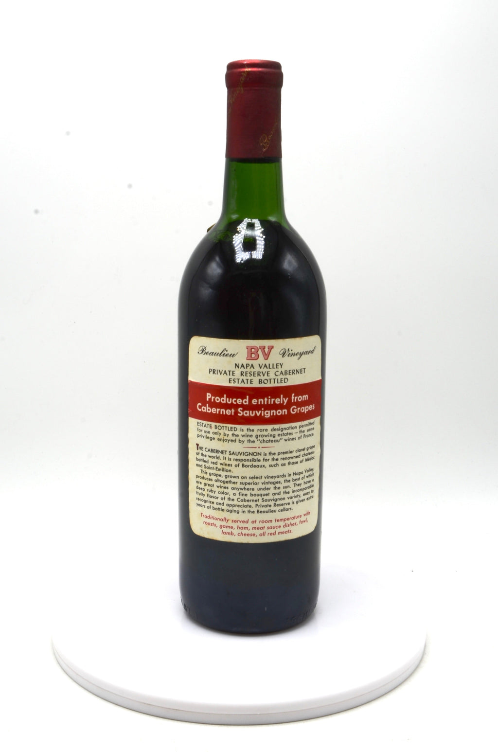 1973 Beaulieu Vineyard Georges de Latour Private Reserve Cabernet Sauvignon, Napa Valley