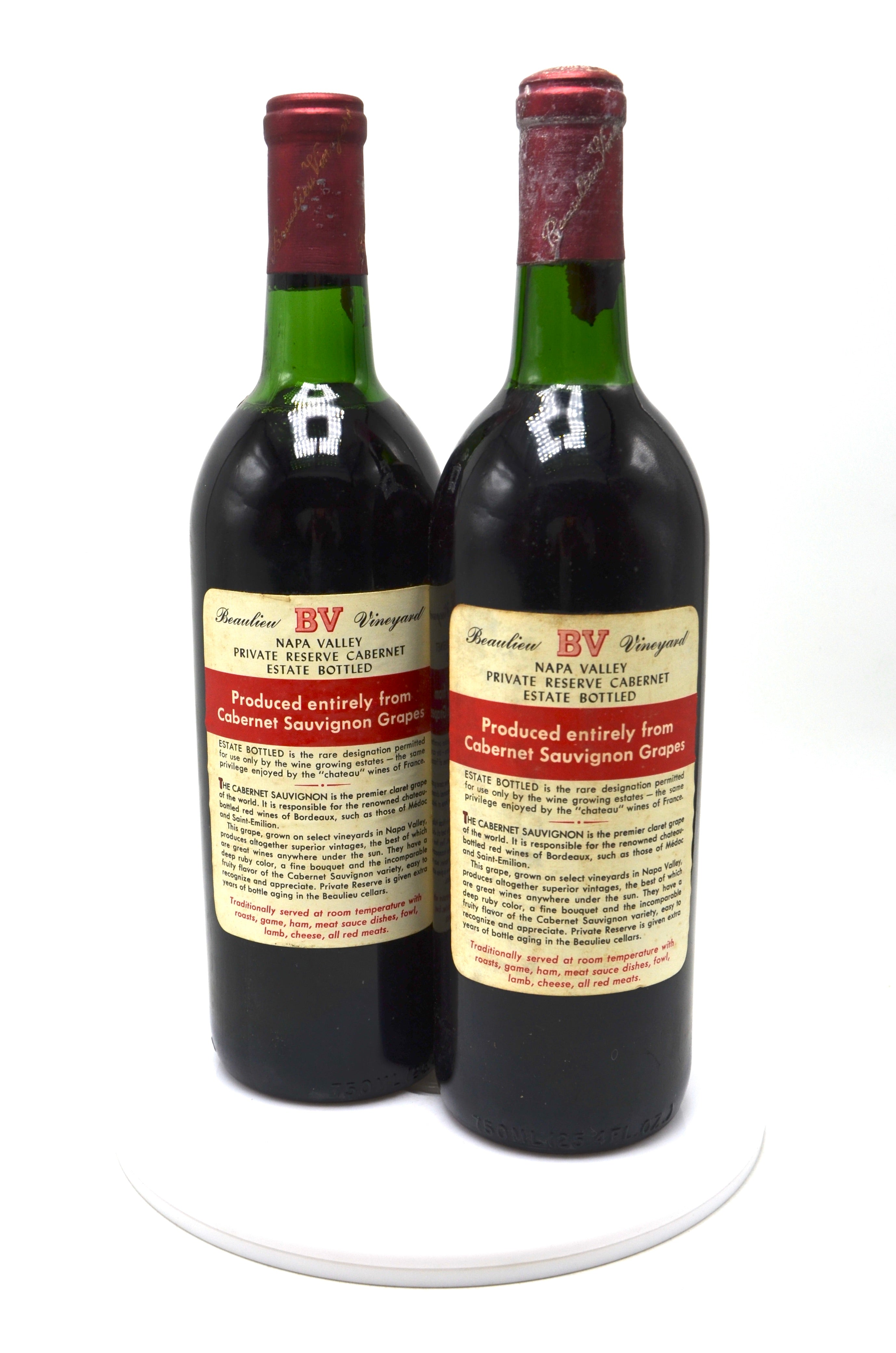 1973 Beaulieu Vineyard Georges de Latour Private Reserve Cabernet Sauvignon, Napa Valley