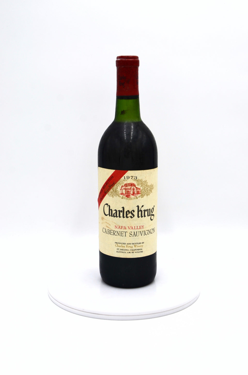1973 Charles Krug Cabernet Sauvignon, Vintage Selection, Napa Valley